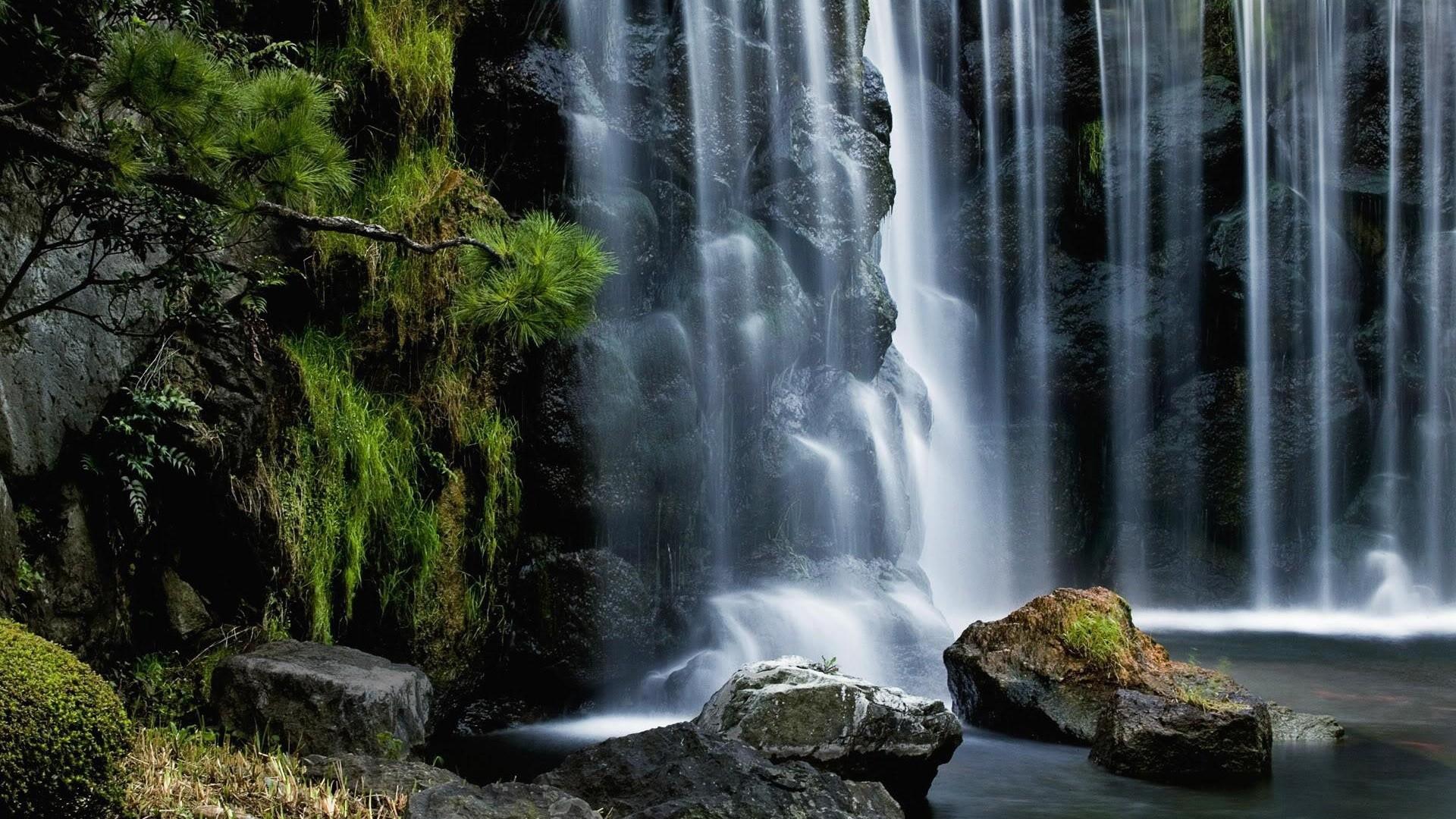 1920x1080 Waterfall HD Wallpaper background picture