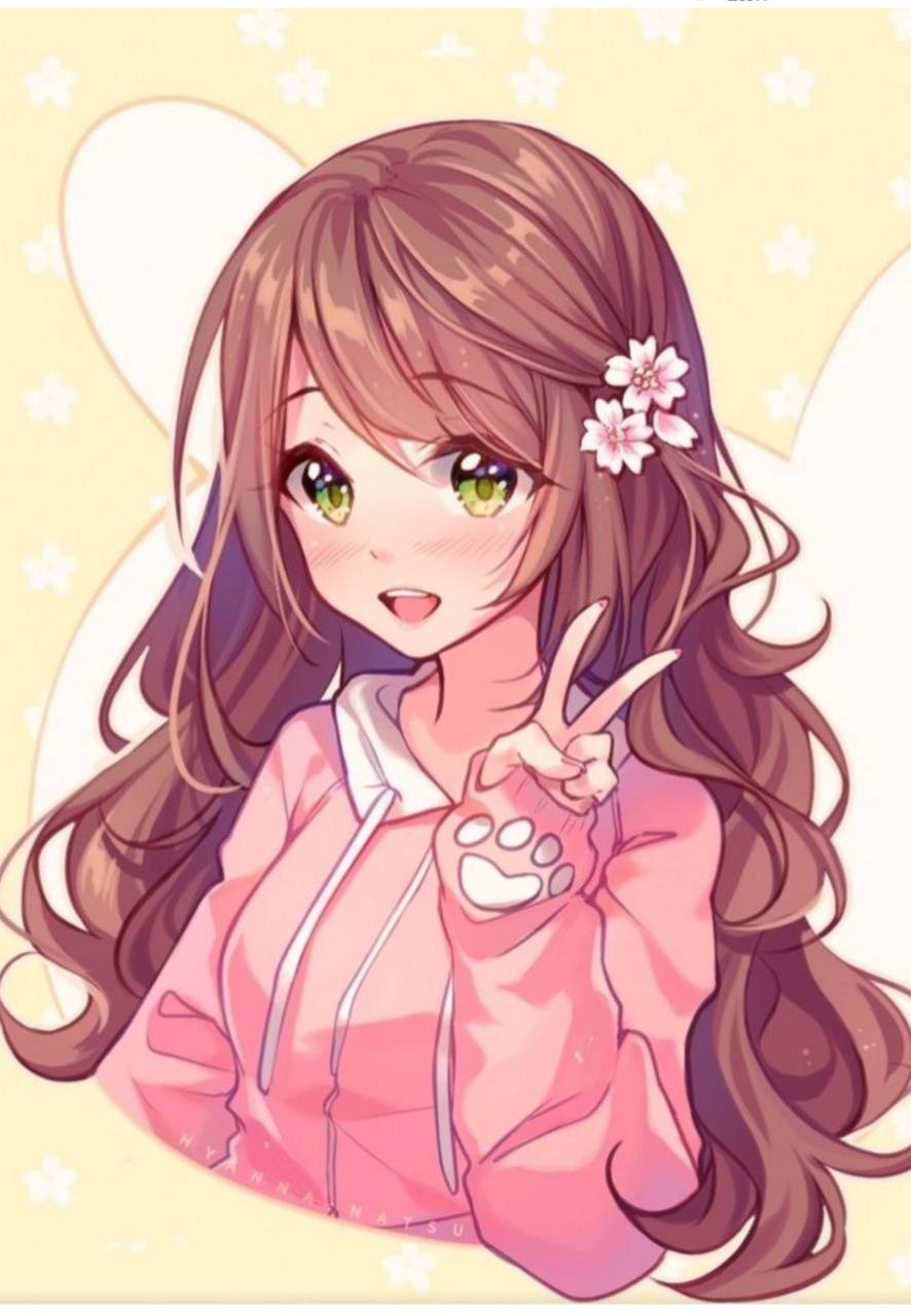 anime girl pink kawaii Picture #130459388