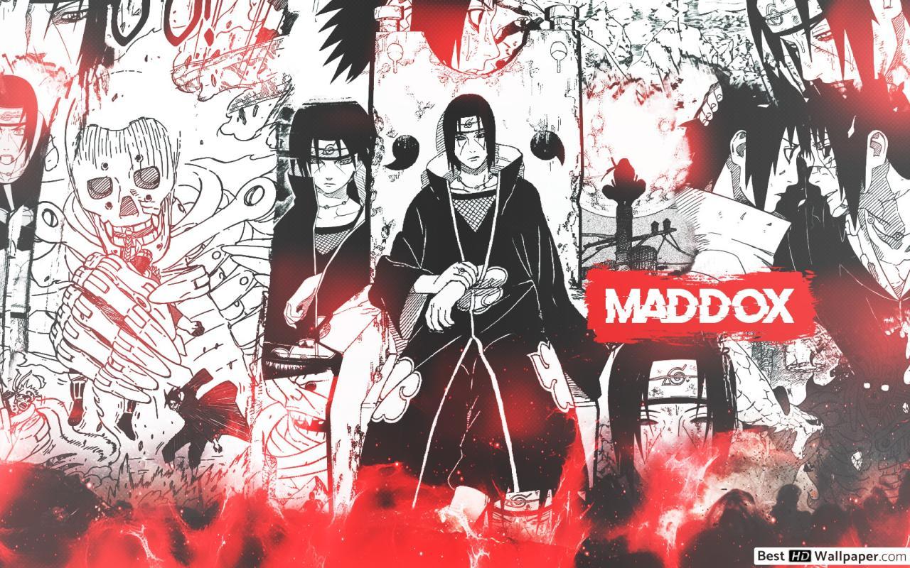 1280x800 Itachi Uchiha Manga Version HD wallpaper download
