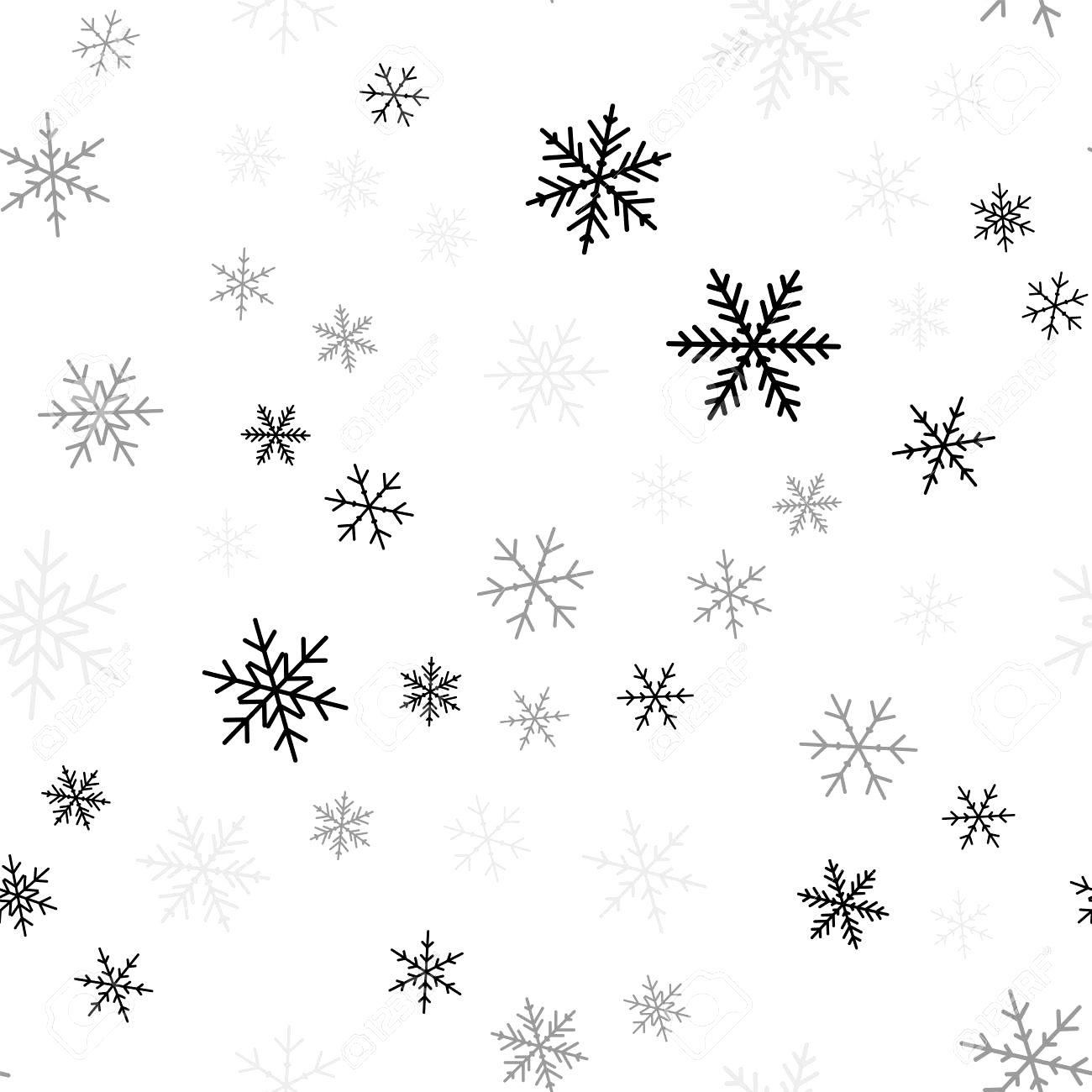 Black and White Snowflake Wallpapers - Top Free Black and White ...