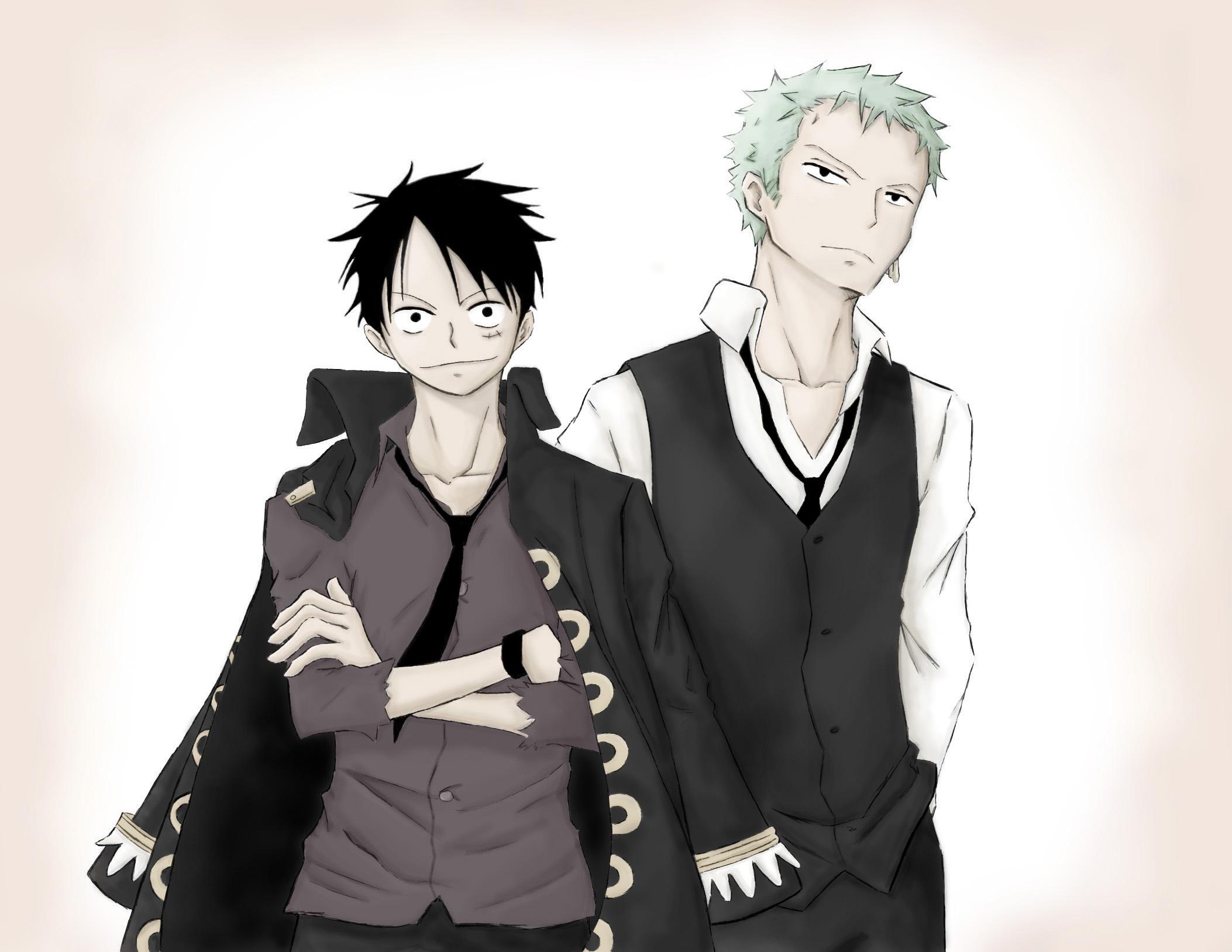 2106x1628 one piece luffy roronoa zoro 2106x1628 wallpaper