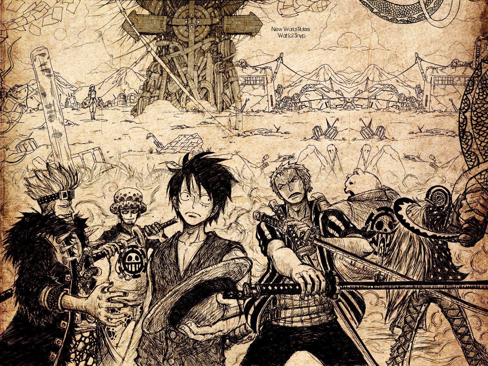 1600x1200 Anime One Piece Wallpaper. Mooh. Background image