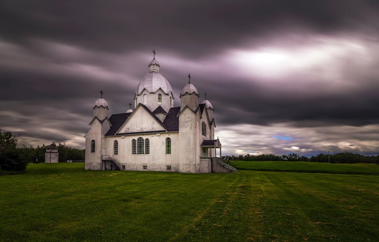 1332x850 Wallpaper Canada, Summer, Religious Facility, Ukrainian Catholic Church image for desktop, section разное
