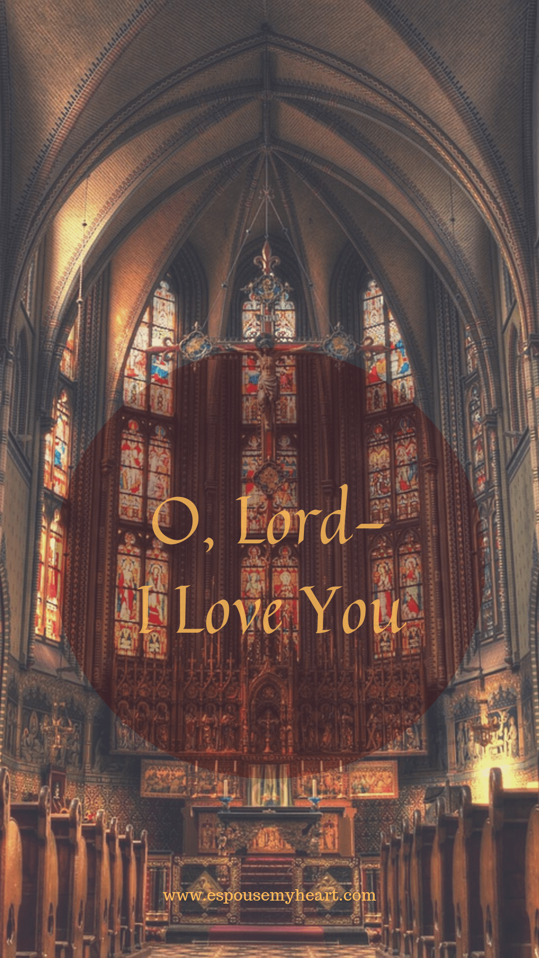 1080x1920 O, Lord- I Love You Phone Background. Phone background, Background, Home lock screen