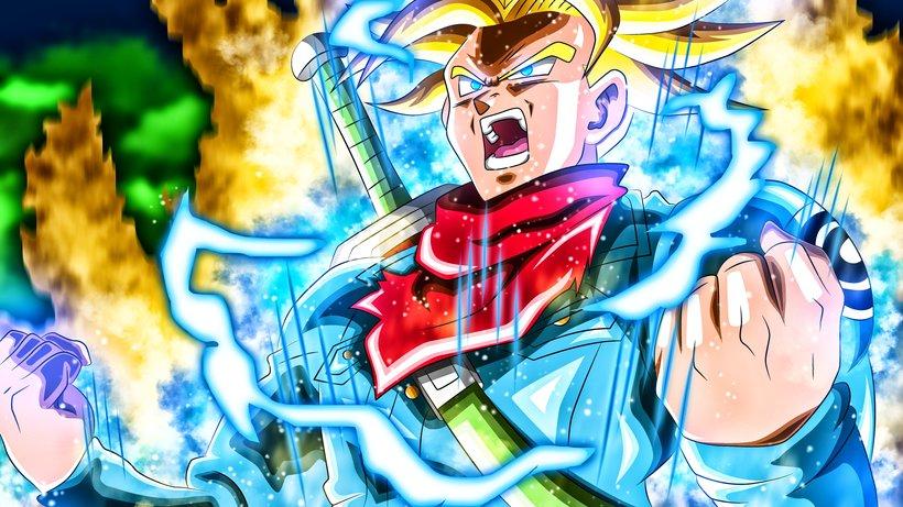 820x461 Trunks Super Saiyan Dragon Ball Super 4K
