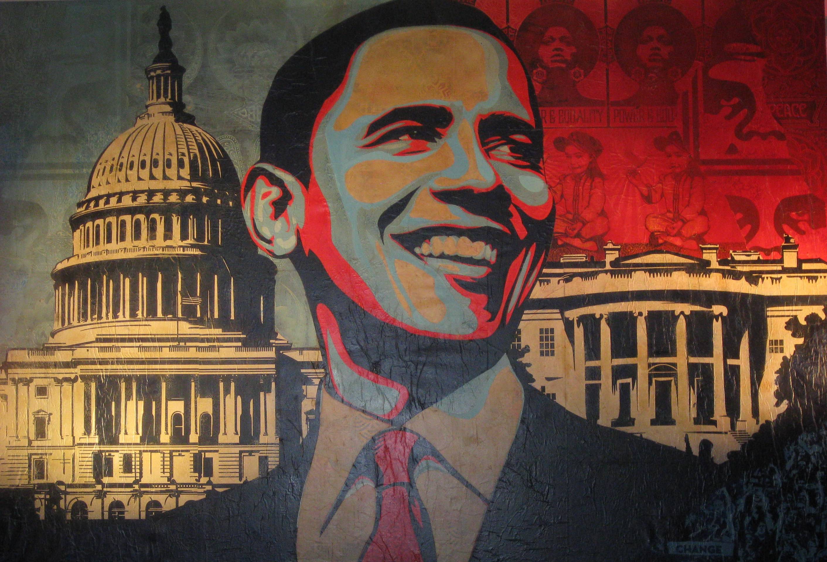 2823x1919 Hope presidents washington dc barack obama wallpaper