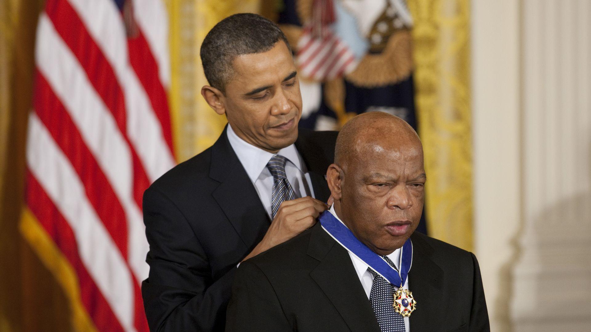 1920x1080 Obama pays tribute to John Lewis