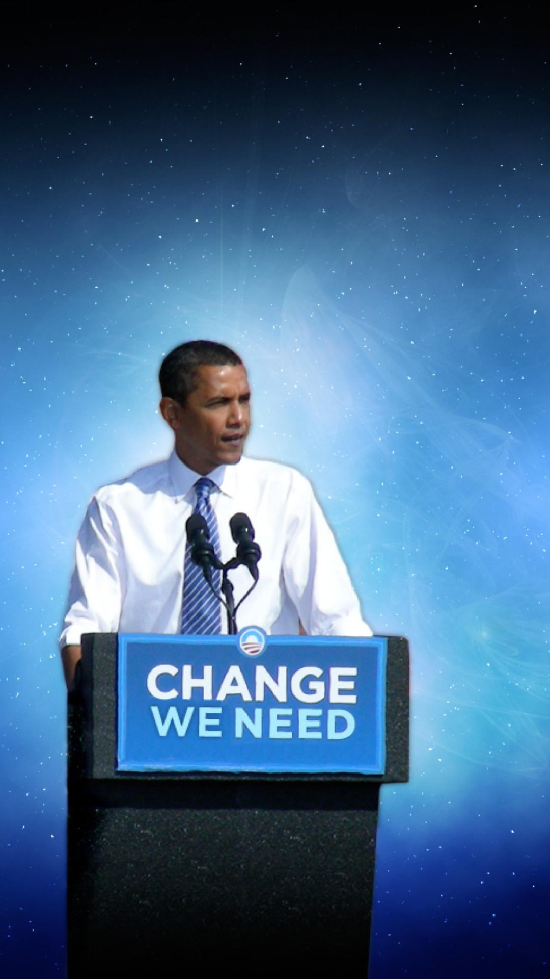 1080x1920 President Obama Wallpaper background picture