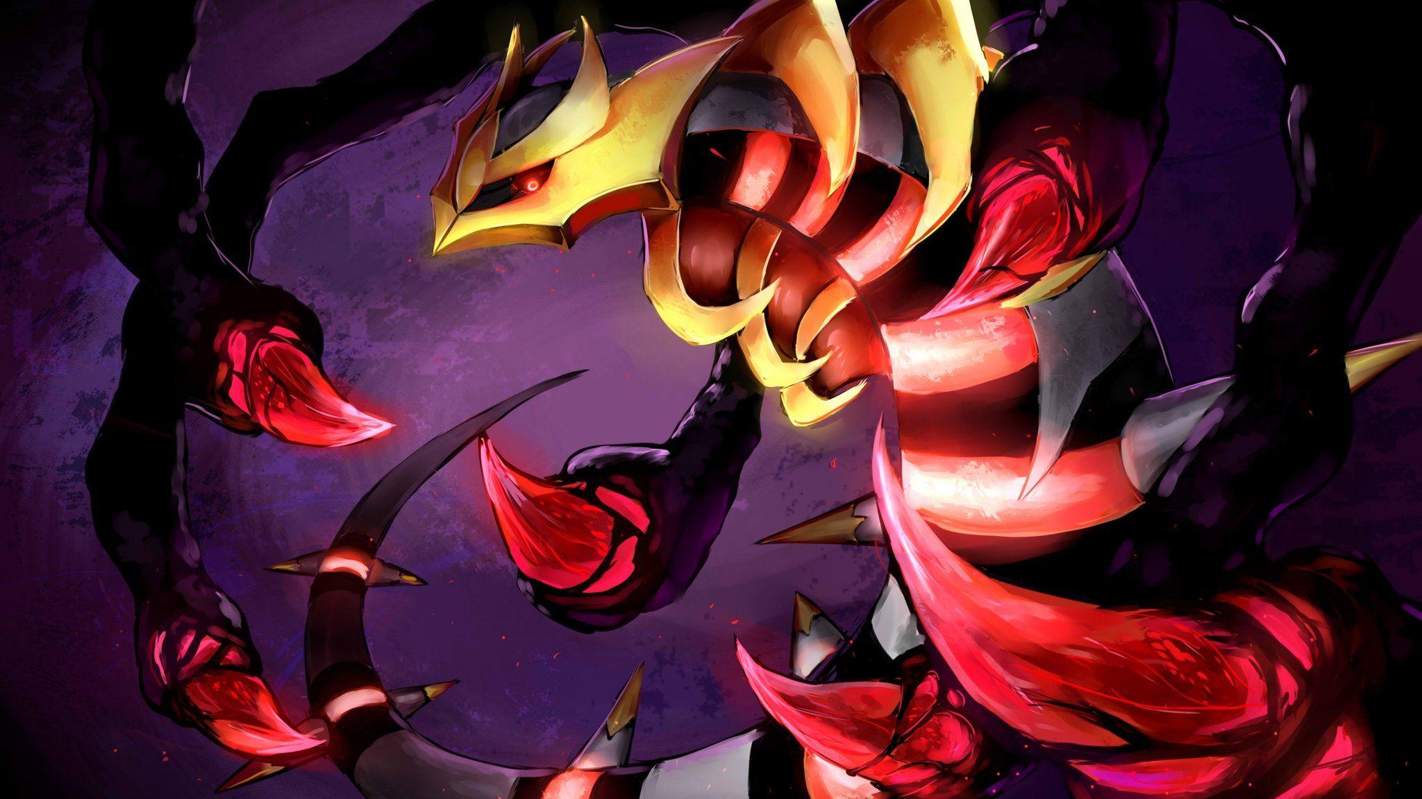 2048x1152 Giritina origin form sinnoh Gen 4 Pokémon platinum fan art. Pokemon dragon, Pokemon, Ghost type pokemon