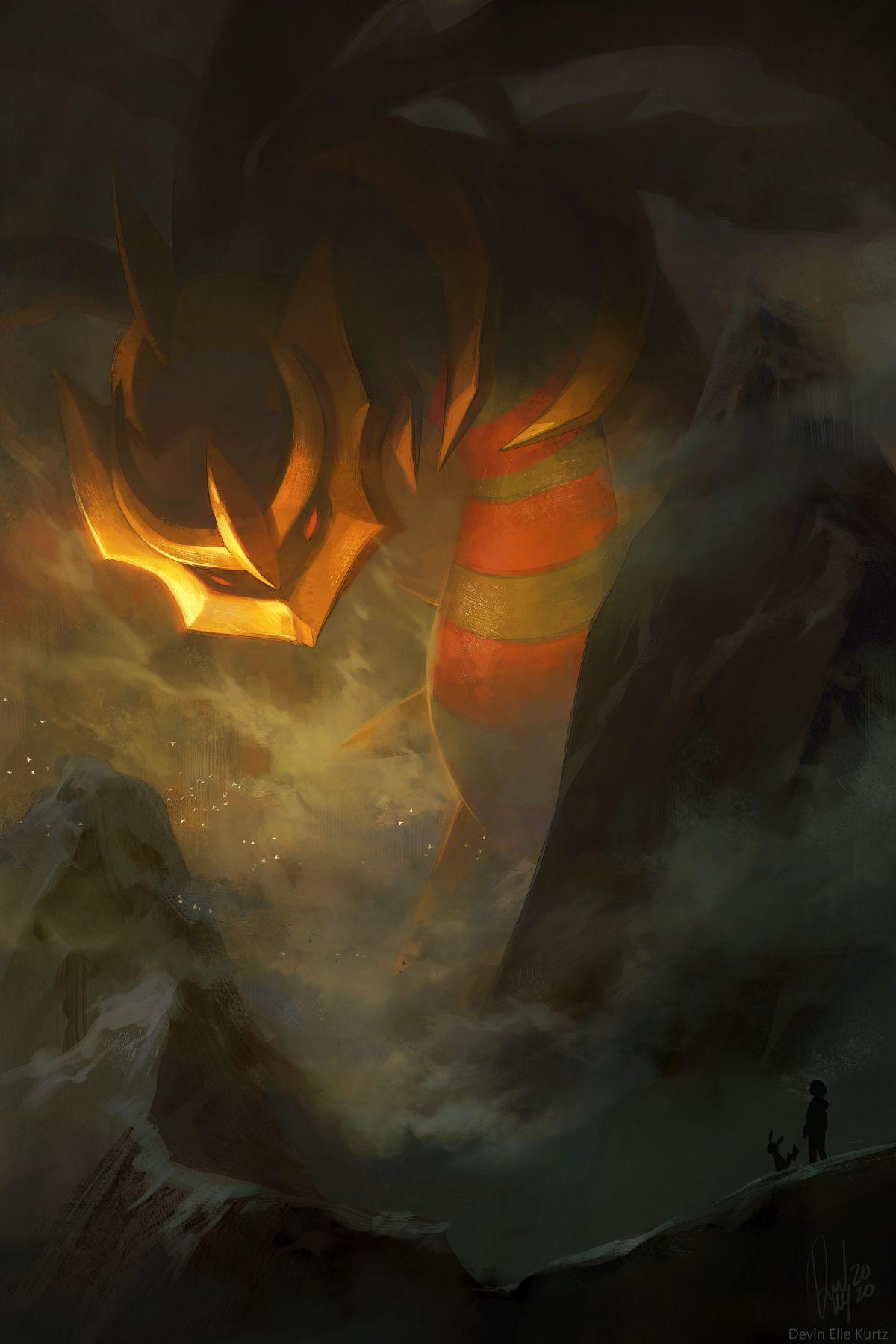 1200x1800 Titan Origin Giratina. Pokemon rayquaza, Cool pokemon wallpaper, Pokemon background