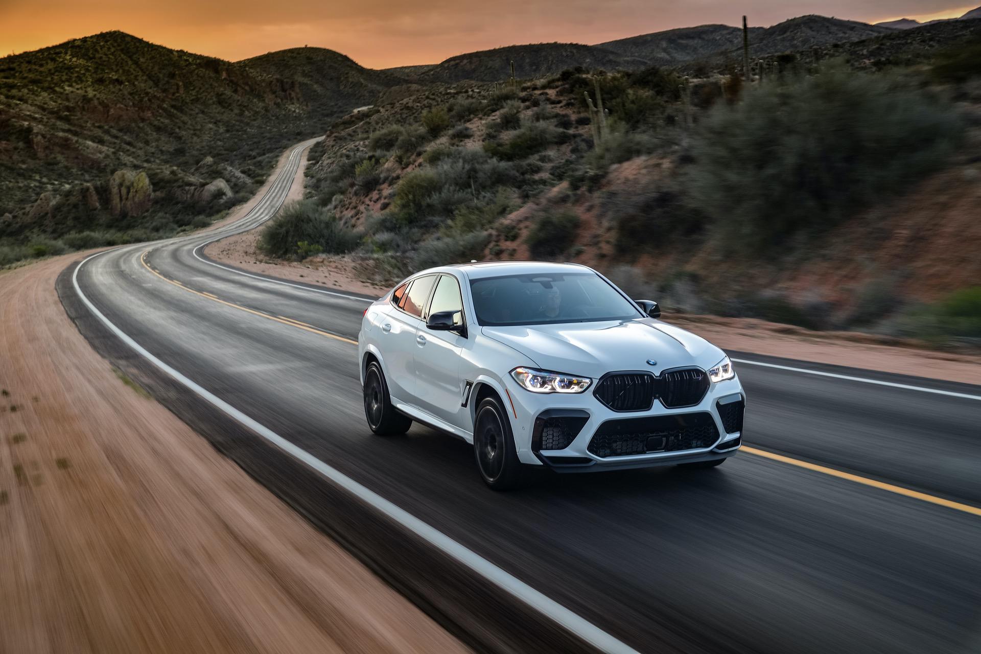 1920x1280 Stunning Image: 2020 BMW X6 M Competition in Mineral White