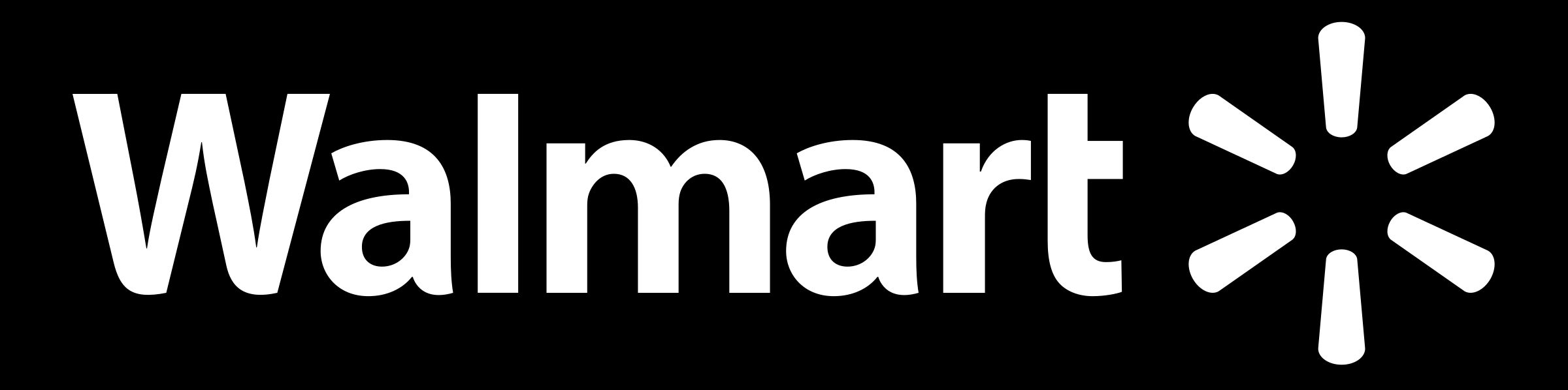 2400x598 Logo Walmart Png Transparente