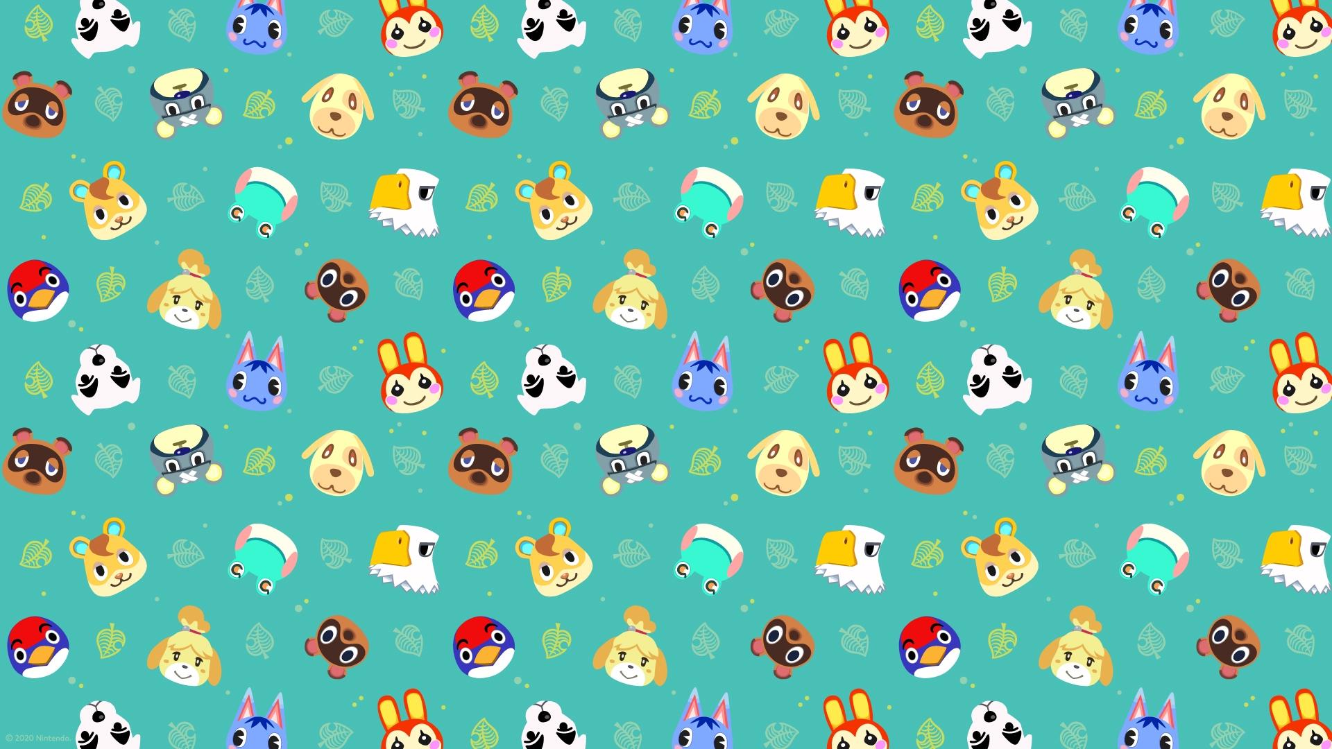 1920x1080 Download Three Cute Animal Crossing: New Horizons Wallpaper From Walmart