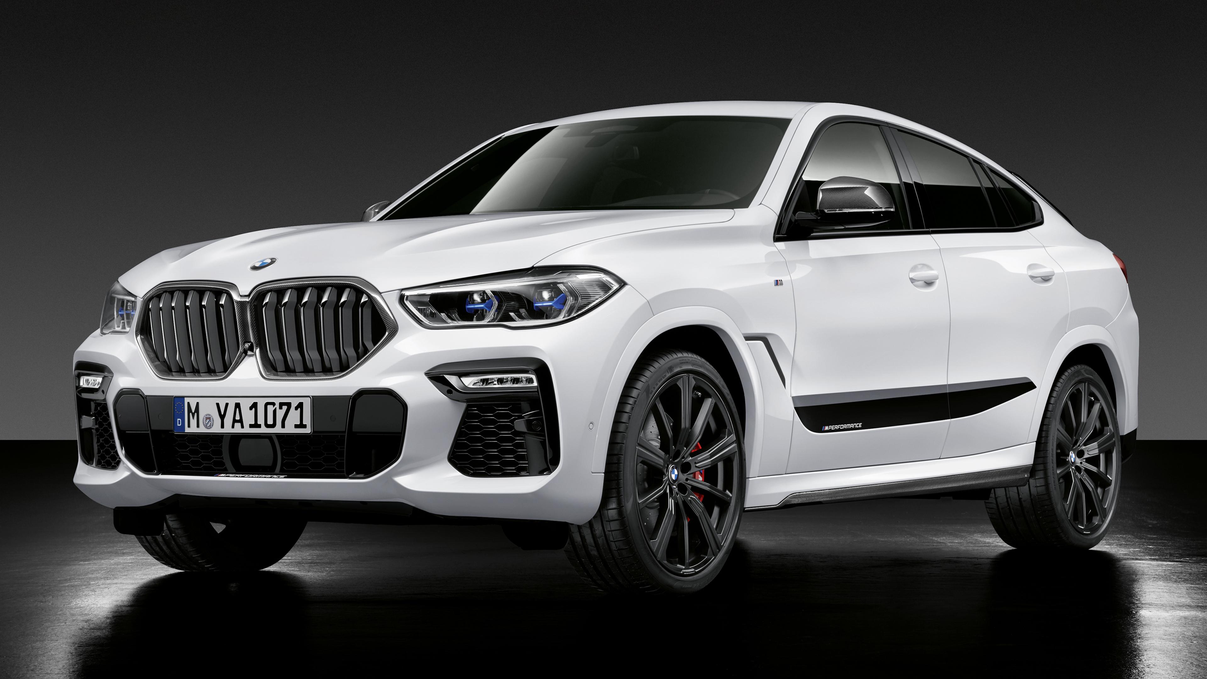 3840x2160 BMW X6 M Performance Parts 2019 4K Wallpaper. HD Car Wallpaper
