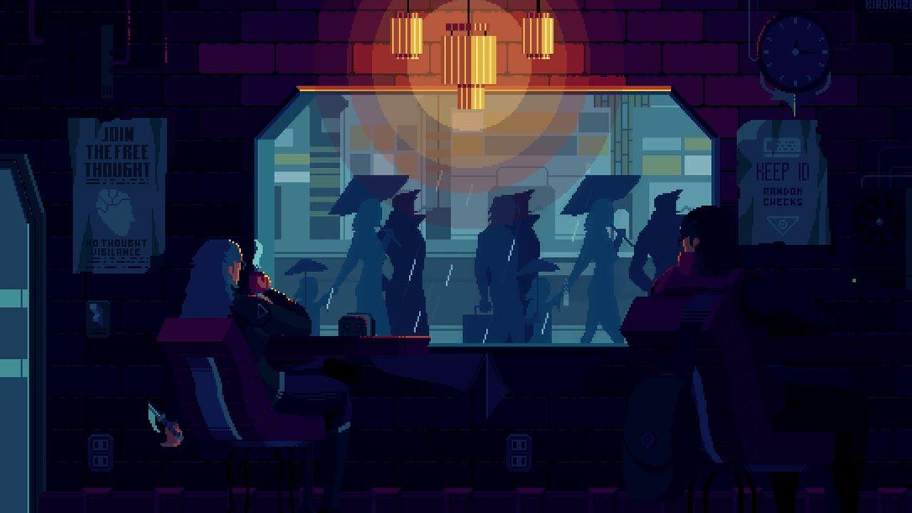 1280x720 Anime Lo Fi Desktop Wallpaper