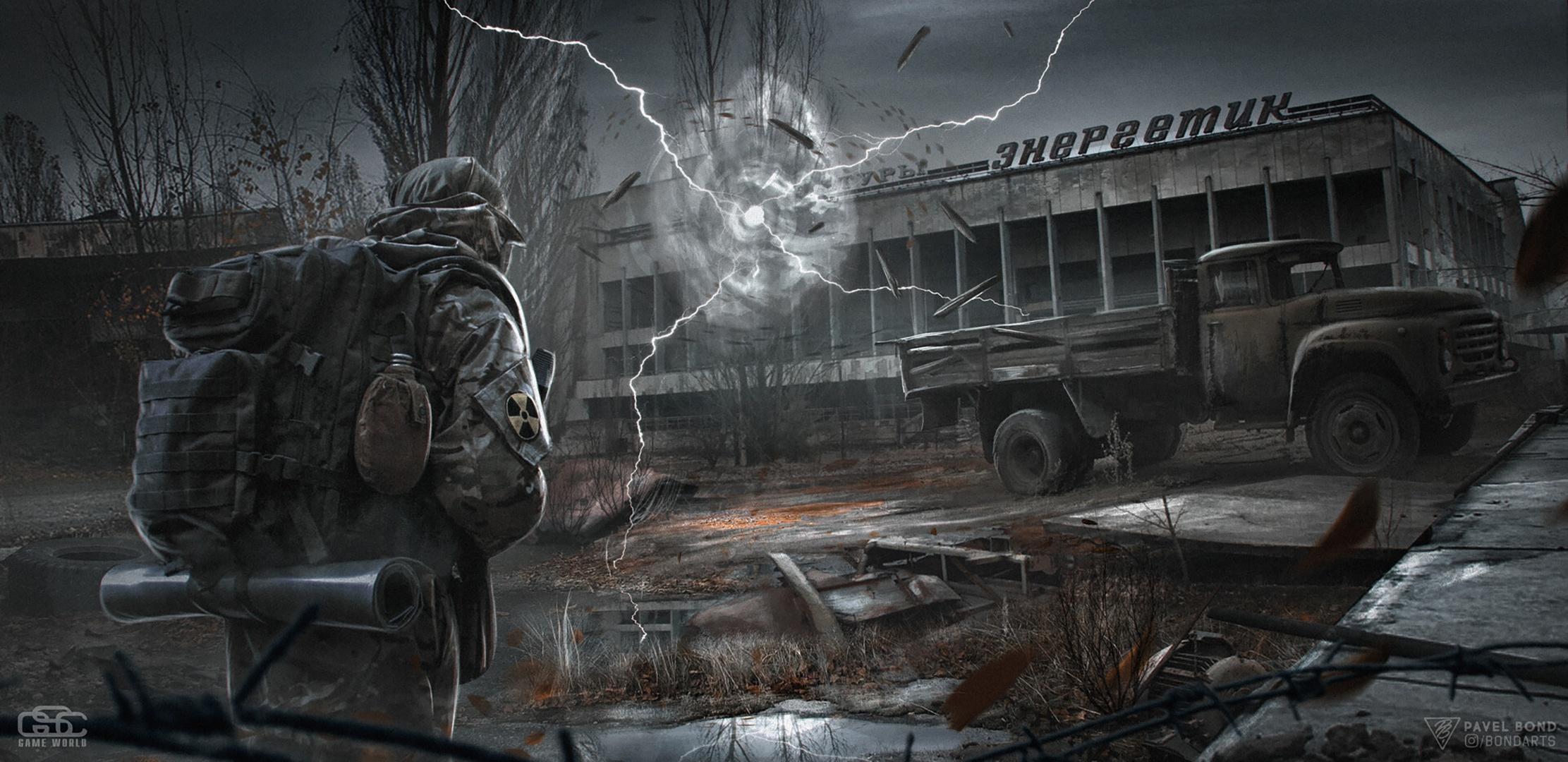 2223x1080 Video Game, S.T.A.L.K.E.R. Poster Wallpaper & Background Image