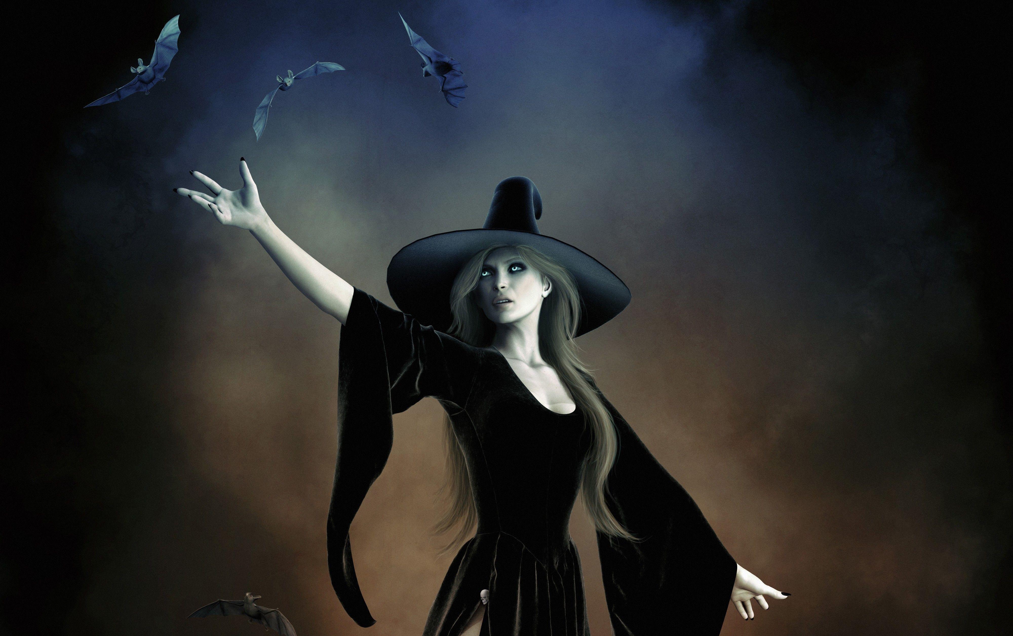 Dark Witch Wallpapers - Top Free Dark Witch Backgrounds - WallpaperAccess