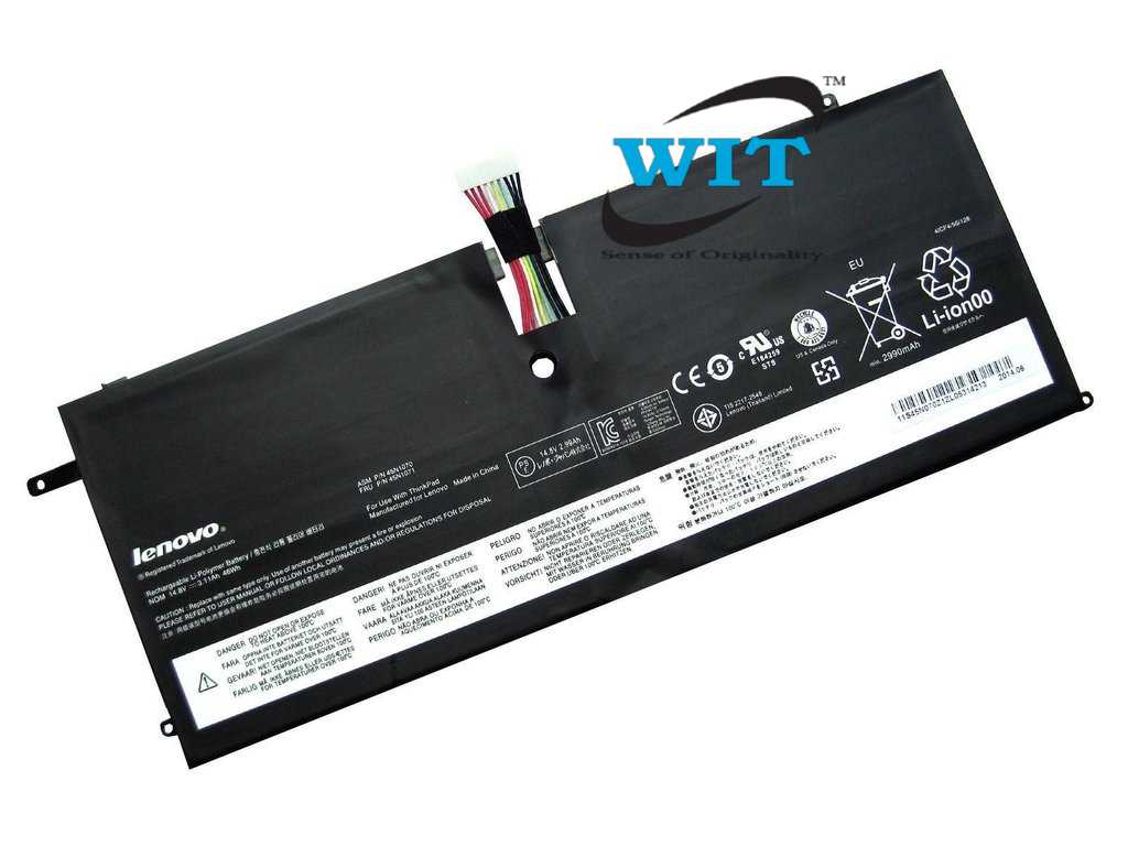 1024x768 45N1070 45N1071 Lenovo ThinkPad new X1 carbon X1C Original Internal Battery