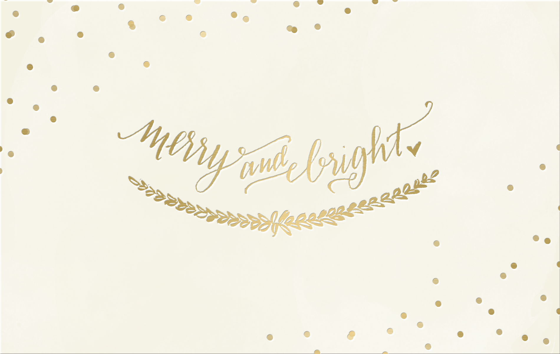 1900x1200 Gold Polka Dot Desktop Wallpaper