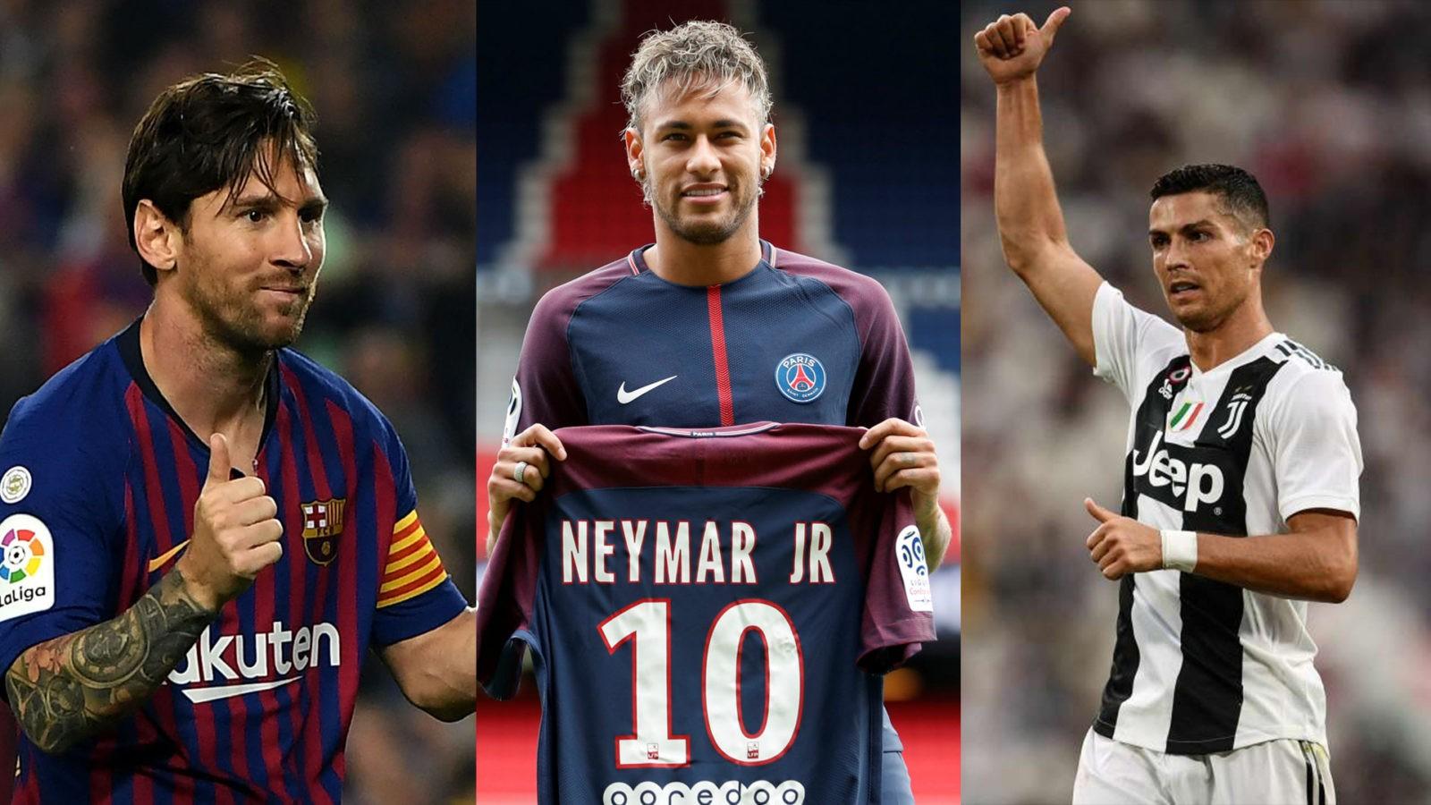 1600x900 Messi Ronaldo Neymar Wallpaper HD Wallpaper