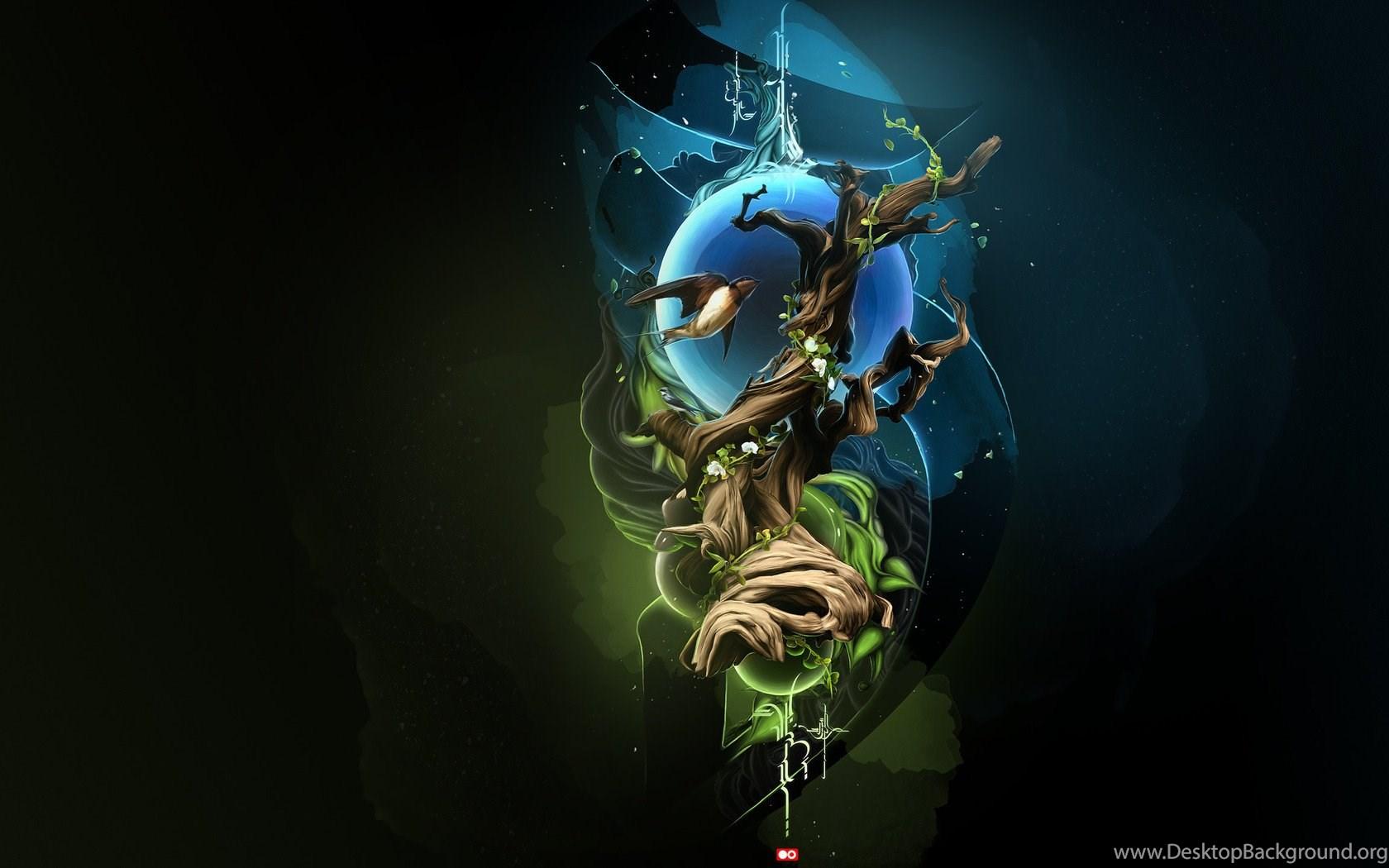 1680x1050 Wallpaper Cool Tree Bird Wallpaper Desktop Background
