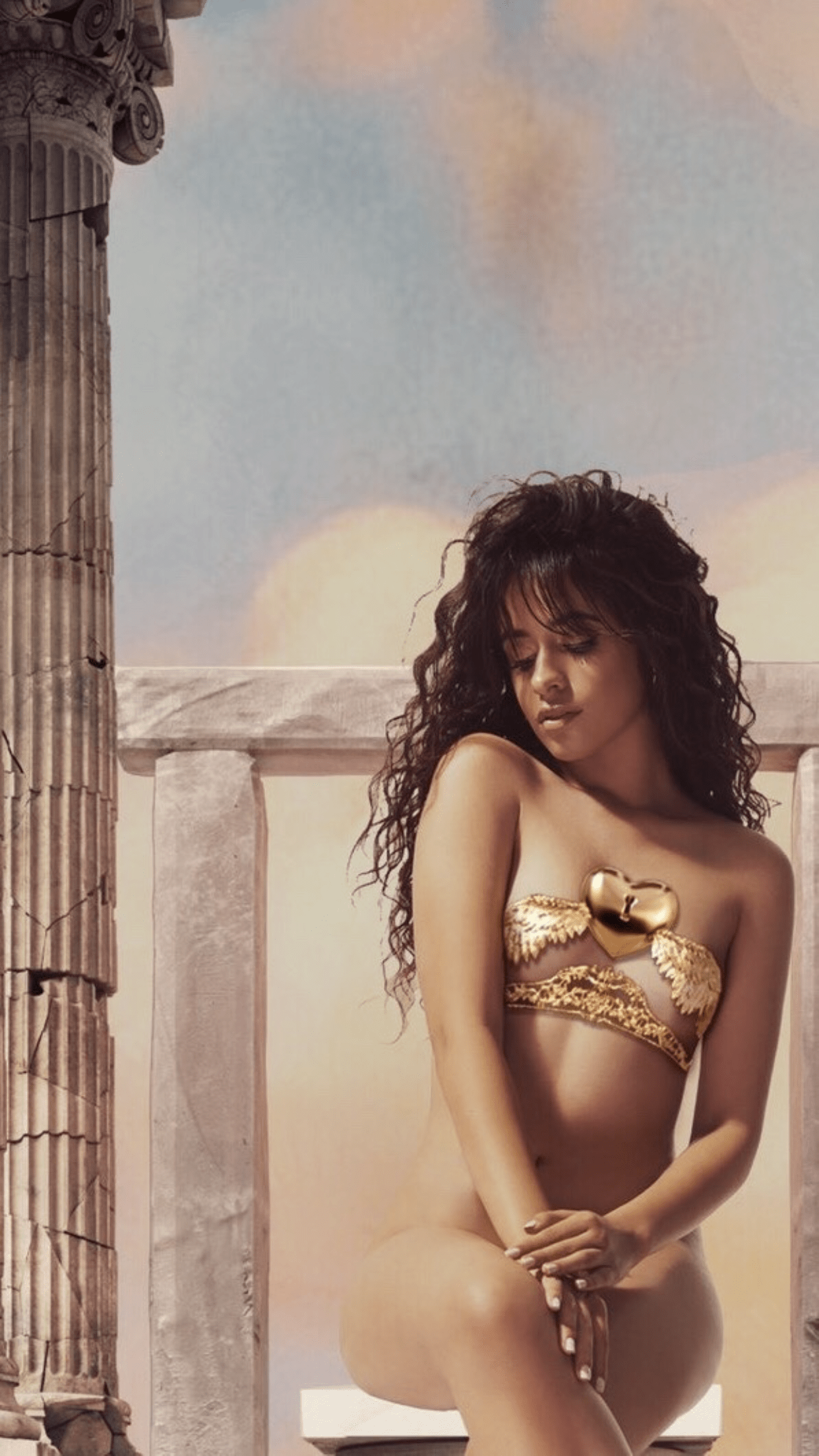 1242x2208 Camila Cabello Romance Album Photohoot Picture