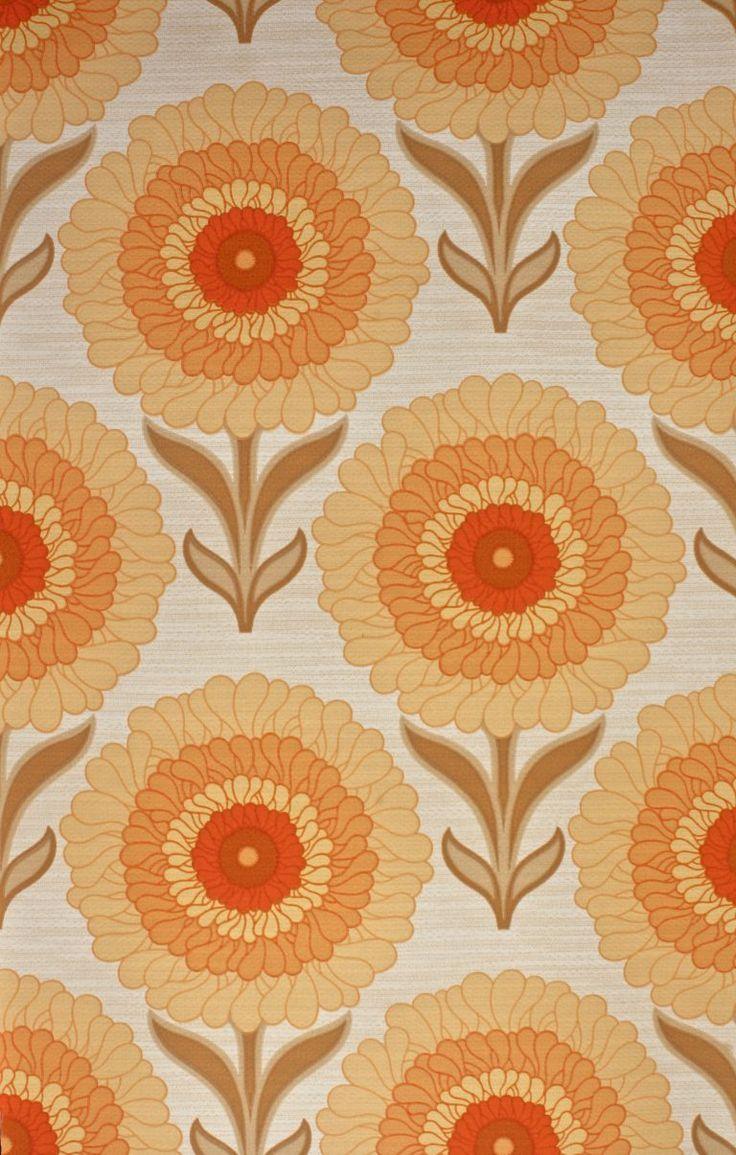736x1155 Wallpaper iPhone Vintage floral wallpaper with large pattern #wallpaperiphone4k #. Vintage floral wallpaper, Pattern wallpaper, iPhone wallpaper vintage