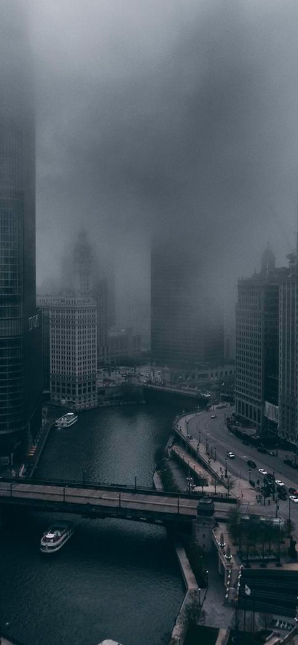 1125x2436 Chicago iPhone X Wallpaper Download