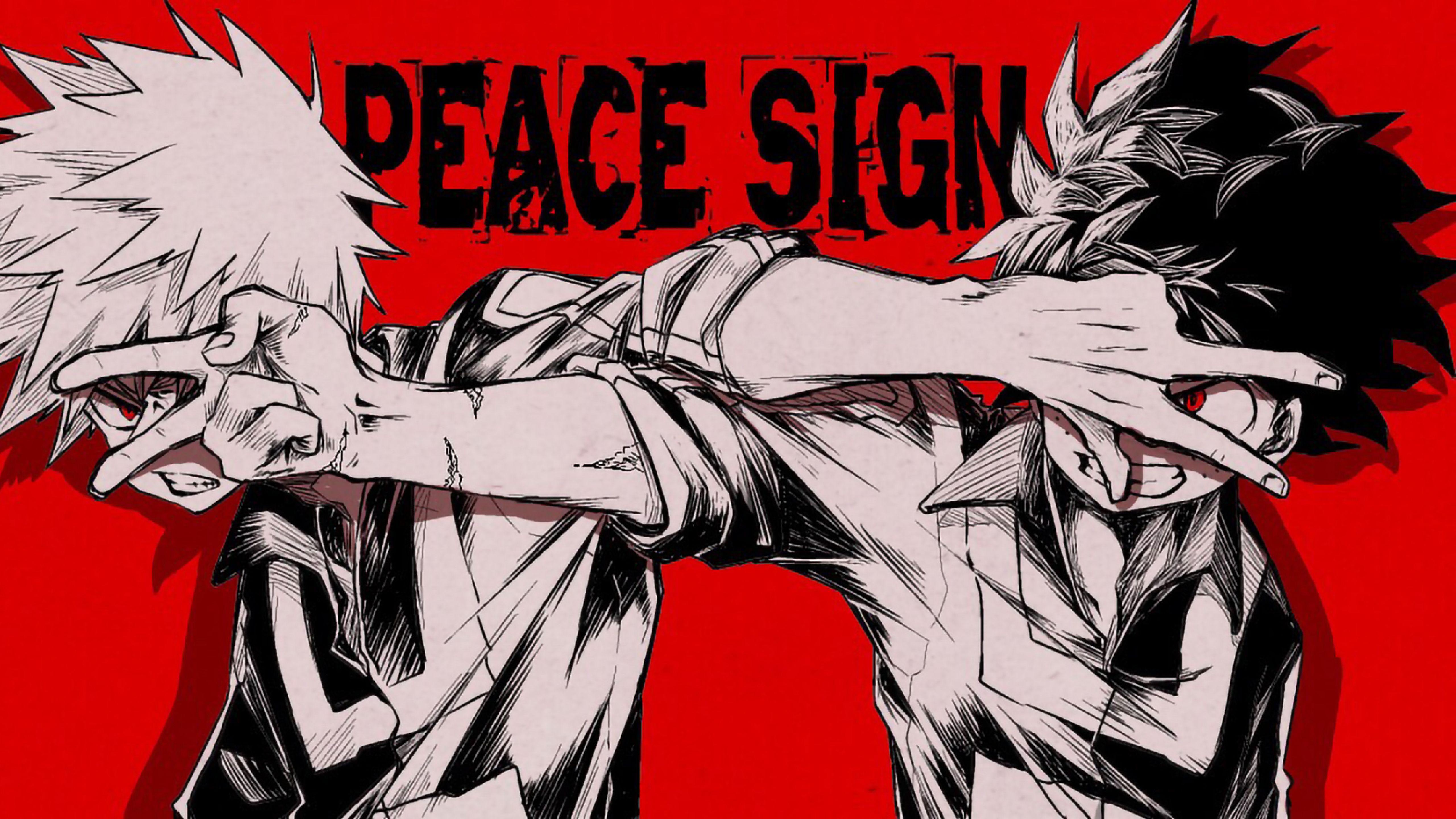 5120x2880 Anime Bakugou Laptop Wallpaper