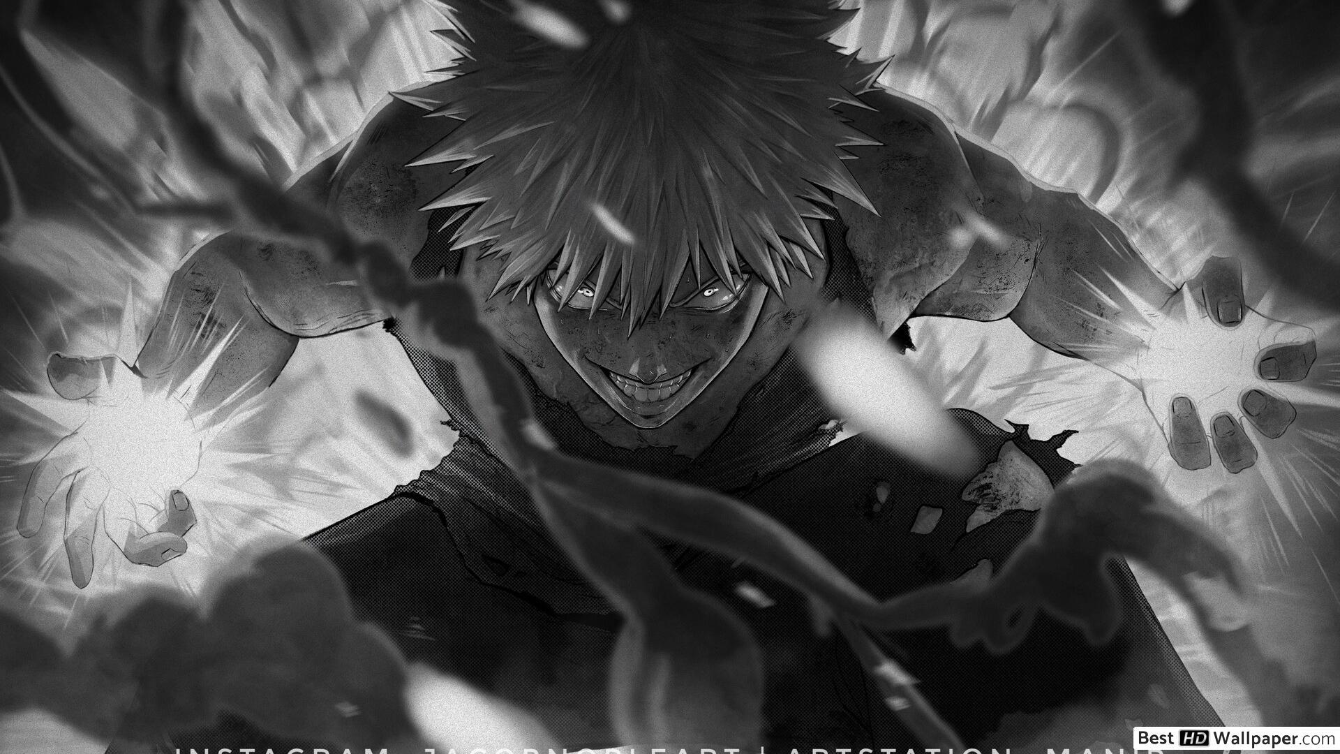 Bakugo Art Wallpapers - Top Free Bakugo Art Backgrounds - WallpaperAccess