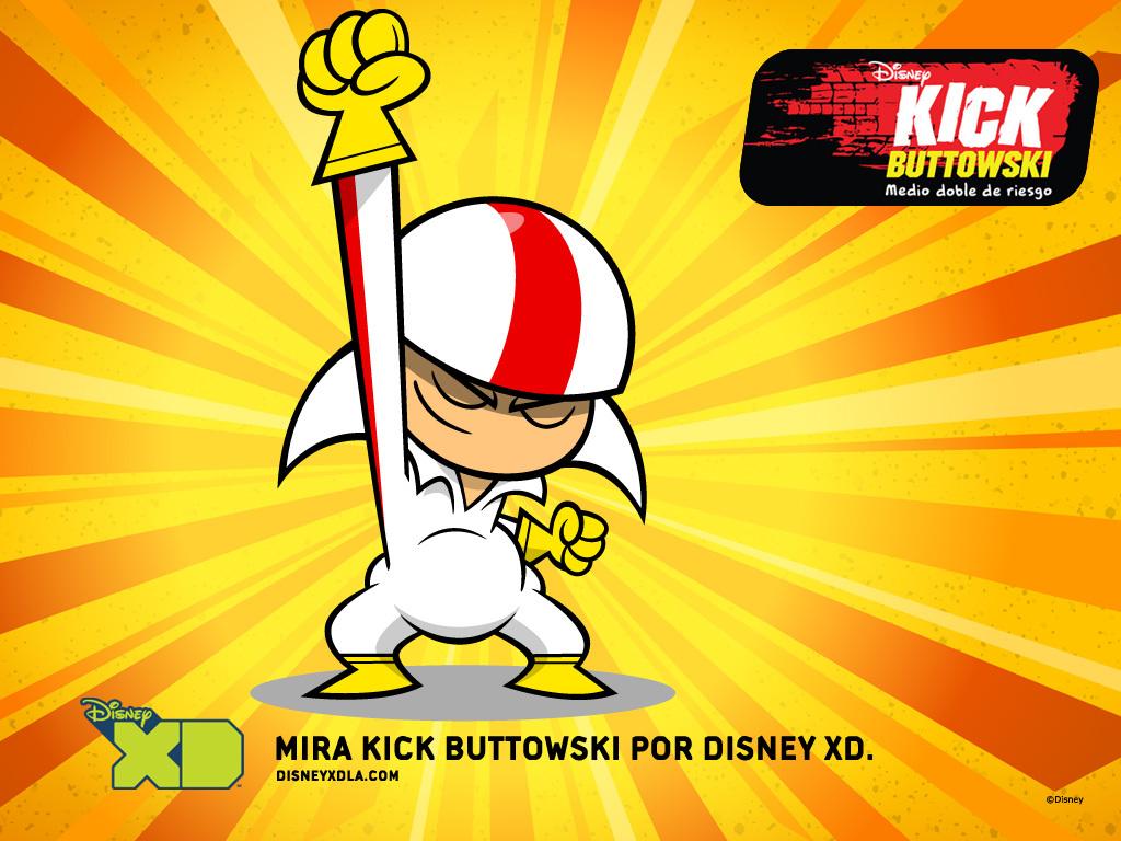 1024x768 Kick Buttowski Disney XD Wallpaper Buttowski: Suburban Daredevil Wallpaper
