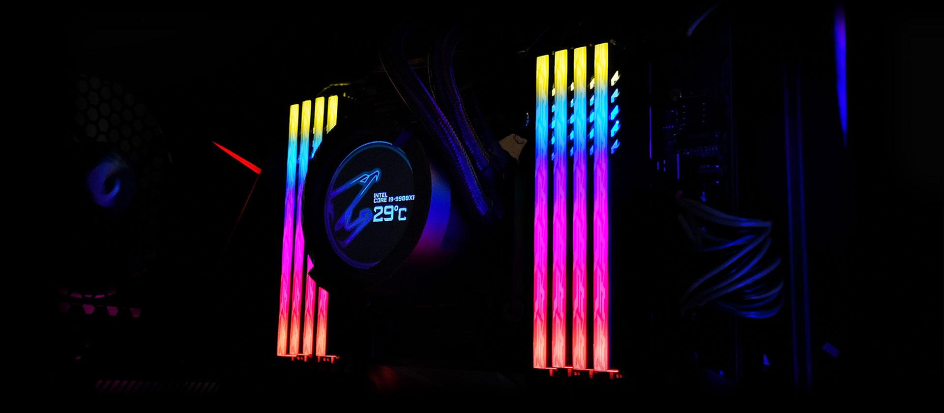 1920x840 AORUS RGB Memory 16GB (2x8GB) 3600MHz Gallery