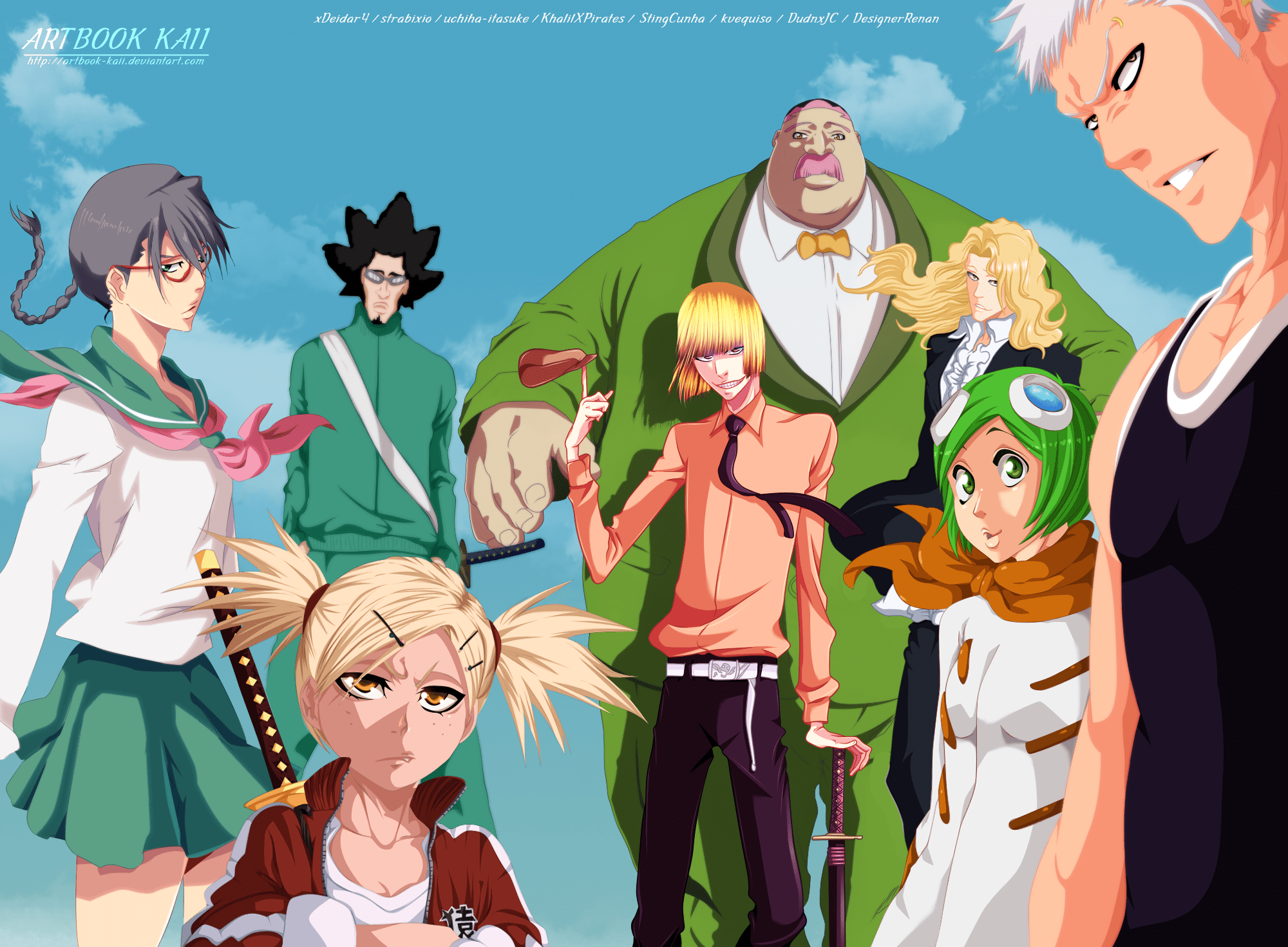 2000x1471 1920x1080 red, sneakers, shinji hirako, guy, bleach