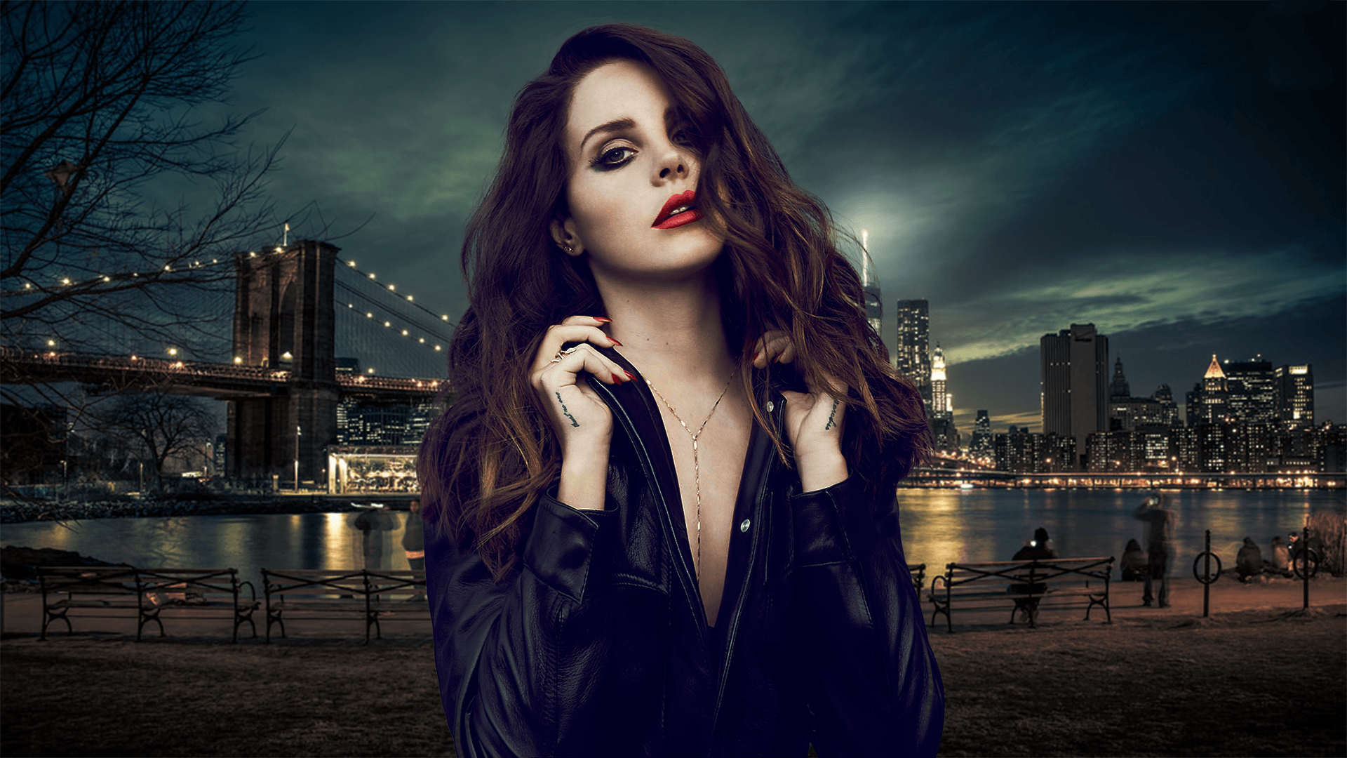 1920x1080 Lana Del Rey 2018 Wallpaper