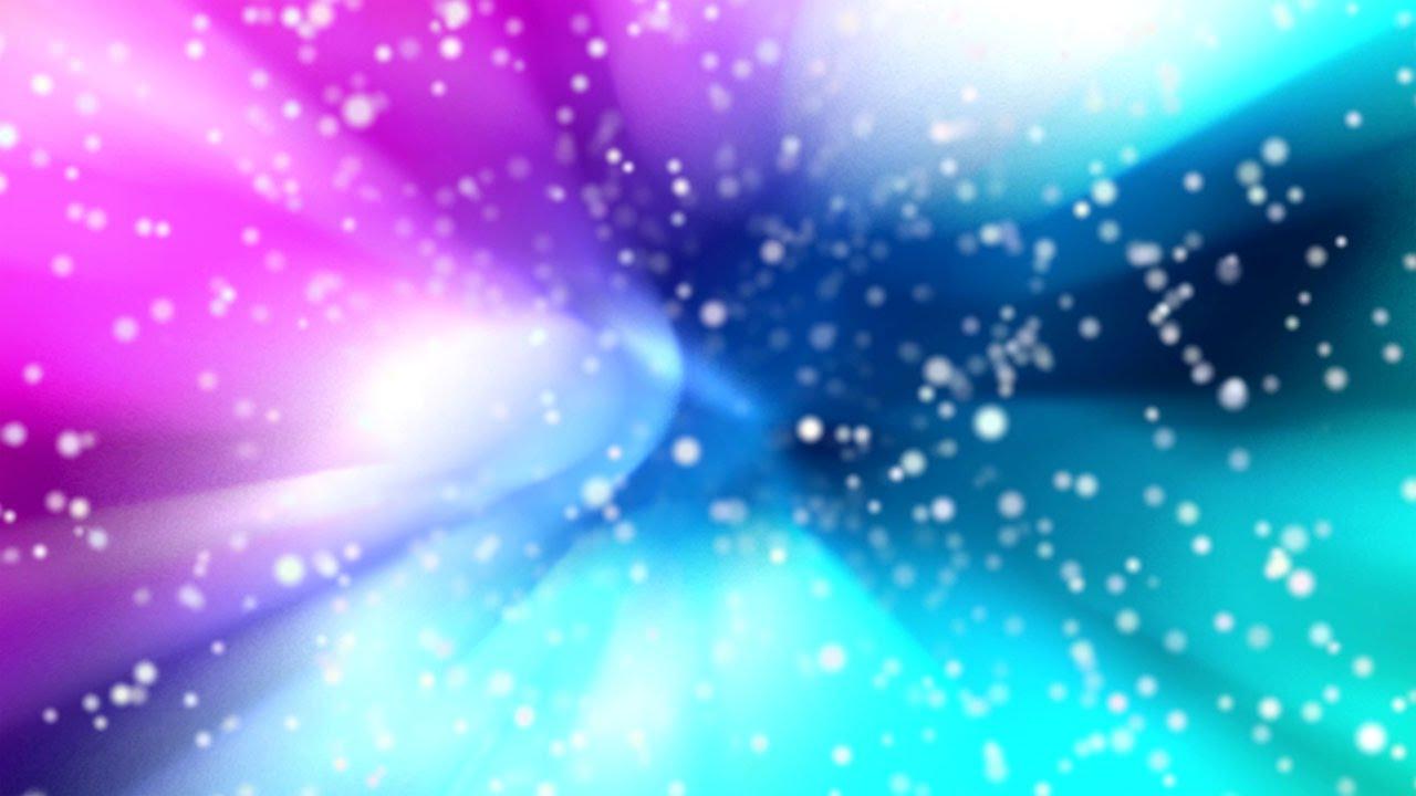 1280x720 Pink & Blue Rotating Particle Background Stock Footage