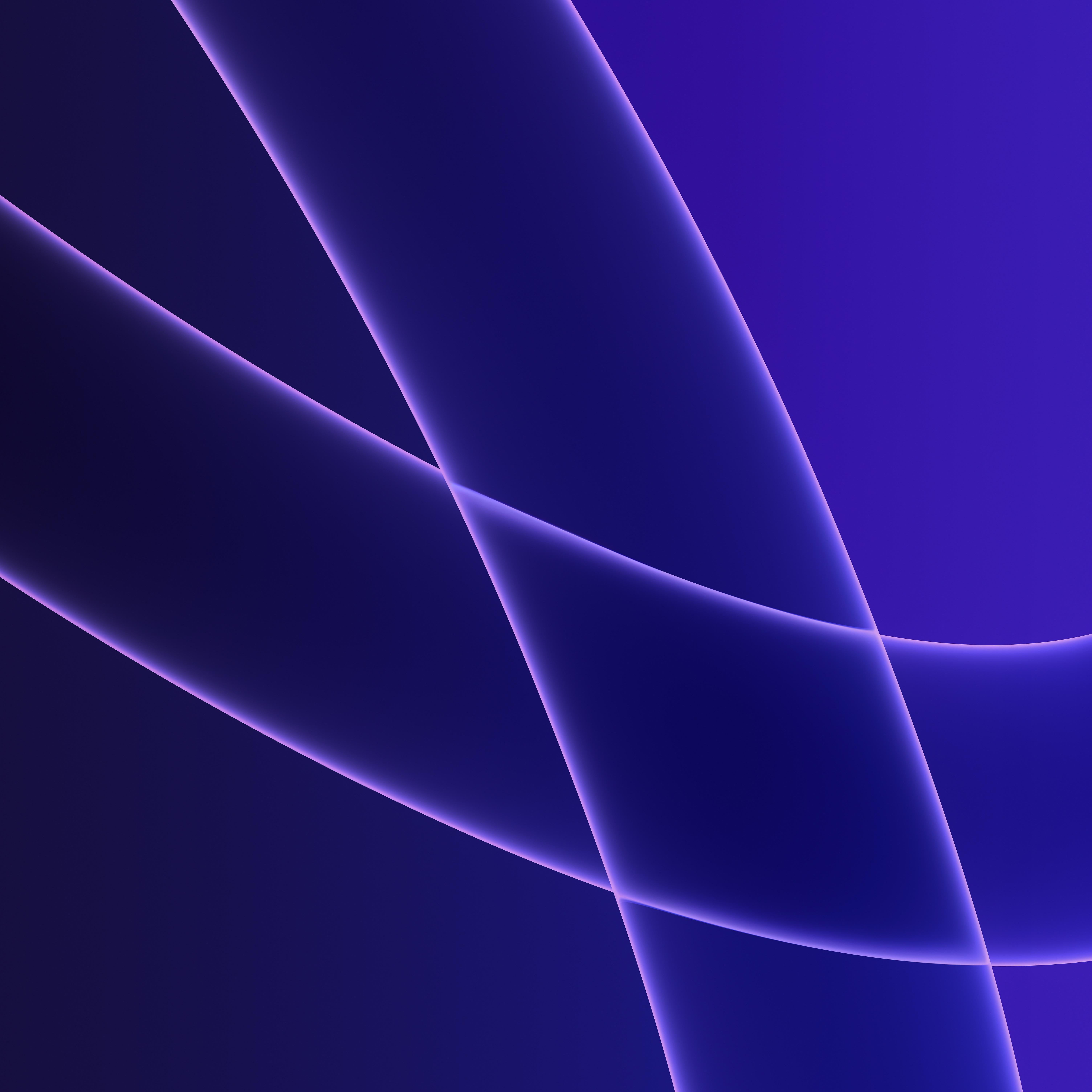 6016x6016 iMac 2021 Wallpaper 4K, Apple Event Stock, Purple background, 5K, Abstract