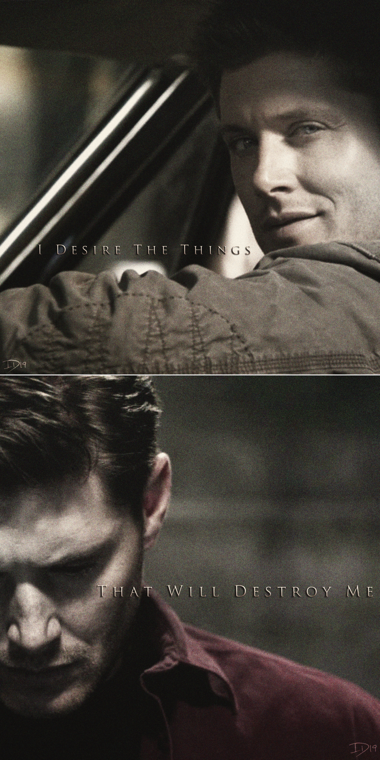 1280x2557 Dean Winchester: in the end. #spn. Supernatural wallpaper, Supernatural funny, Supernatural dean winchester