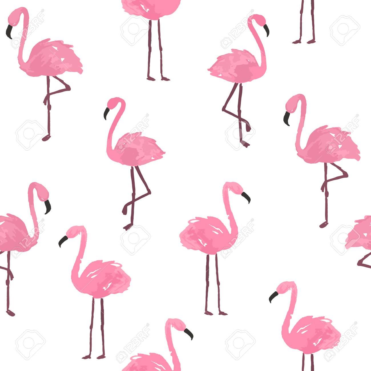 1300x1300 Free download Cute Flamingo Background Vector Hand Drawn Seamless Pattern Stock [1300x1300] for your Desktop, Mobile & Tablet. Explore Flamingo Background. Vintage Flamingo Wallpaper, Flamingo Wallpaper, Flamingo Wallpaper Border