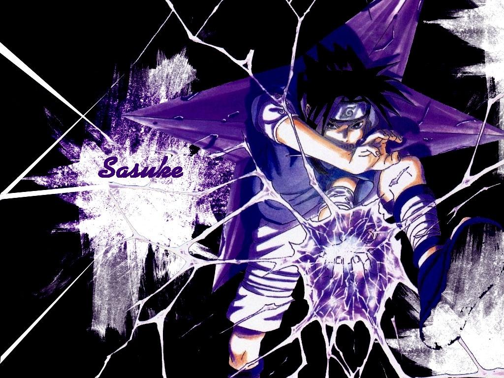 1024x768 Naruto Sasuke Wallpaper