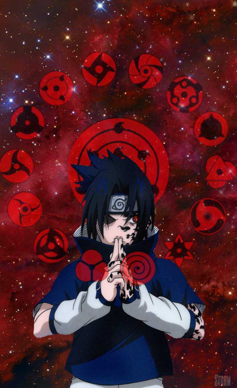 828x1354 Sasuke Wallpaper
