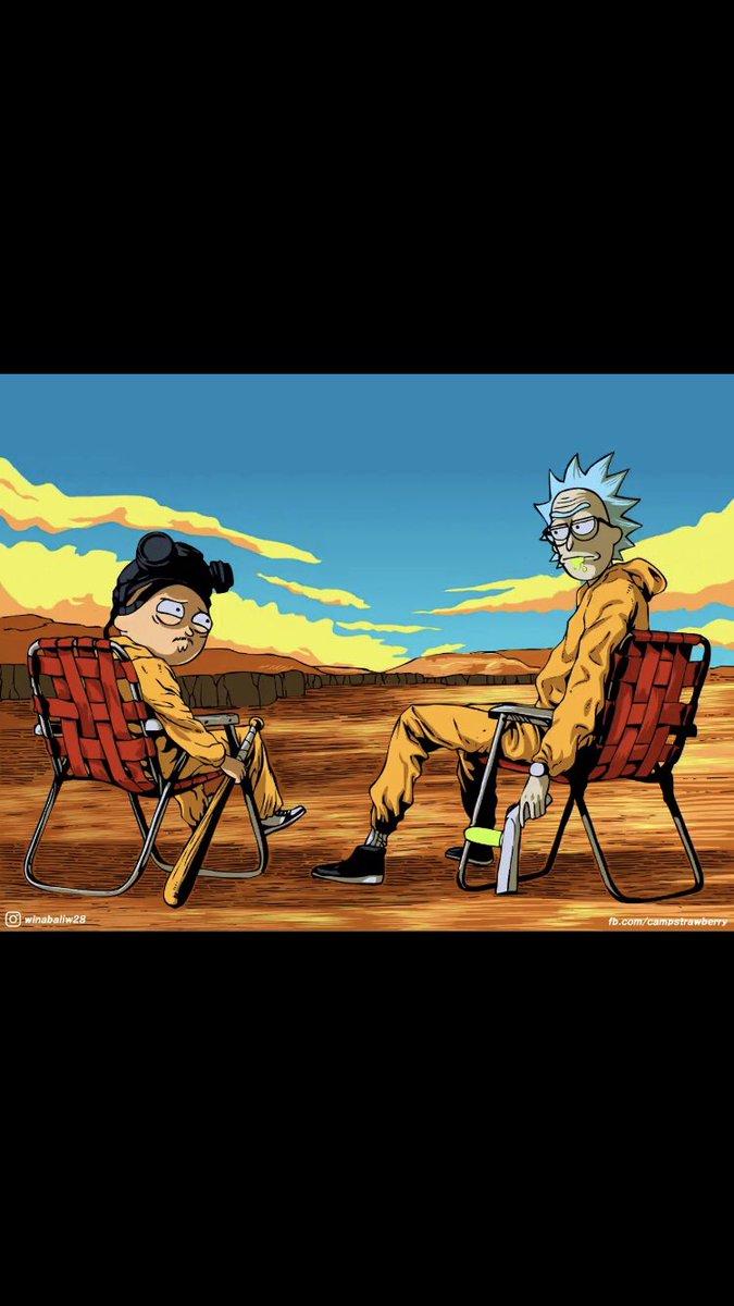 Any Rick and Morty fans? Haha: breakingbad HD wallpaper