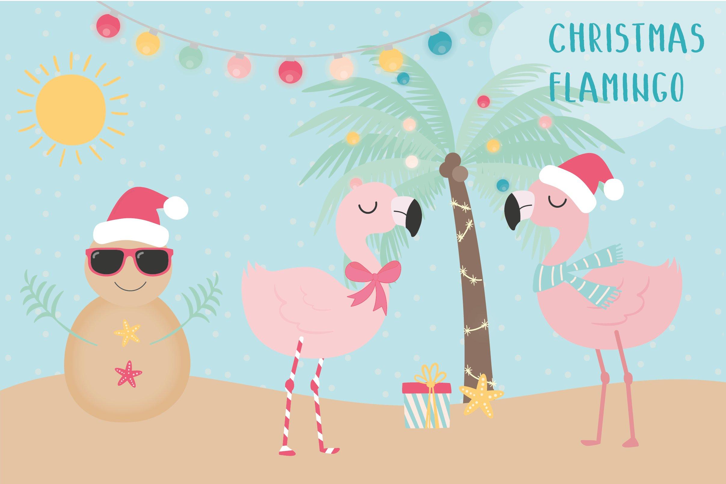 Christmas Flamingo Wallpapers - Top Free Christmas Flamingo Backgrounds