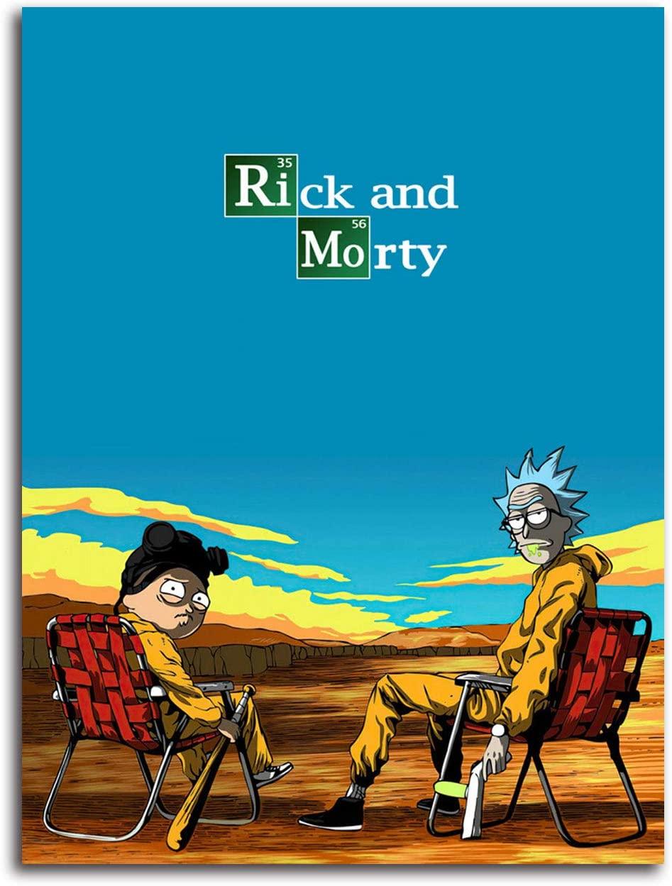 Rick and Morty Breaking Bad Wallpaper