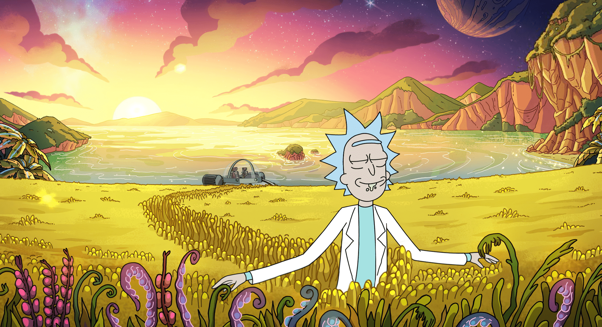 1920x1045 Rick Morty Losing a Friend 4K live wallpaper [DOWNLOAD FREE]