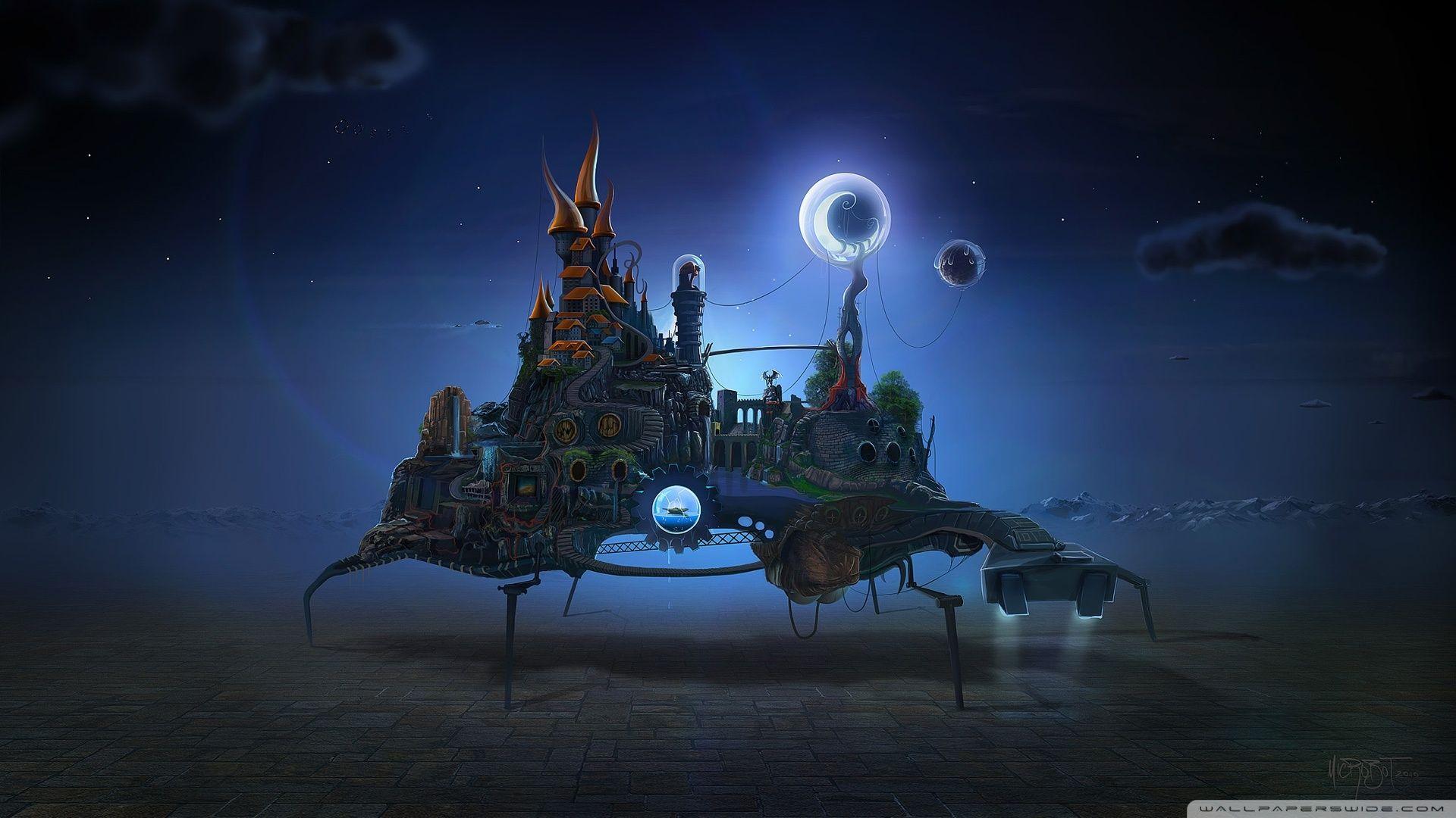 1920x1080 Surrealist Wallpaper HD