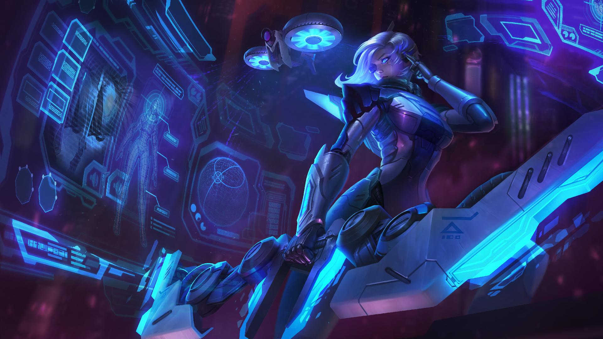 1920x1080 League Of Legends Project skins Wallpaper (1920x1080)