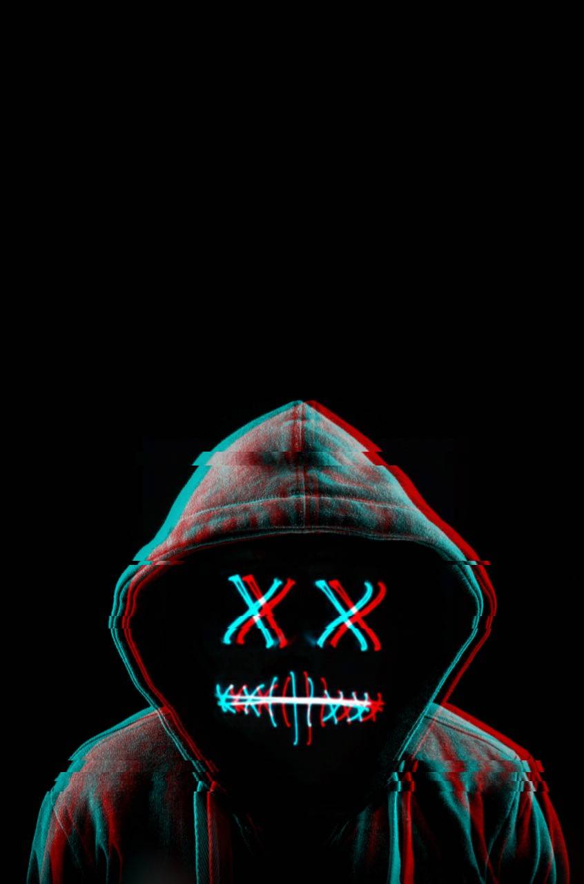 846x1280 Glitch Wallpaper