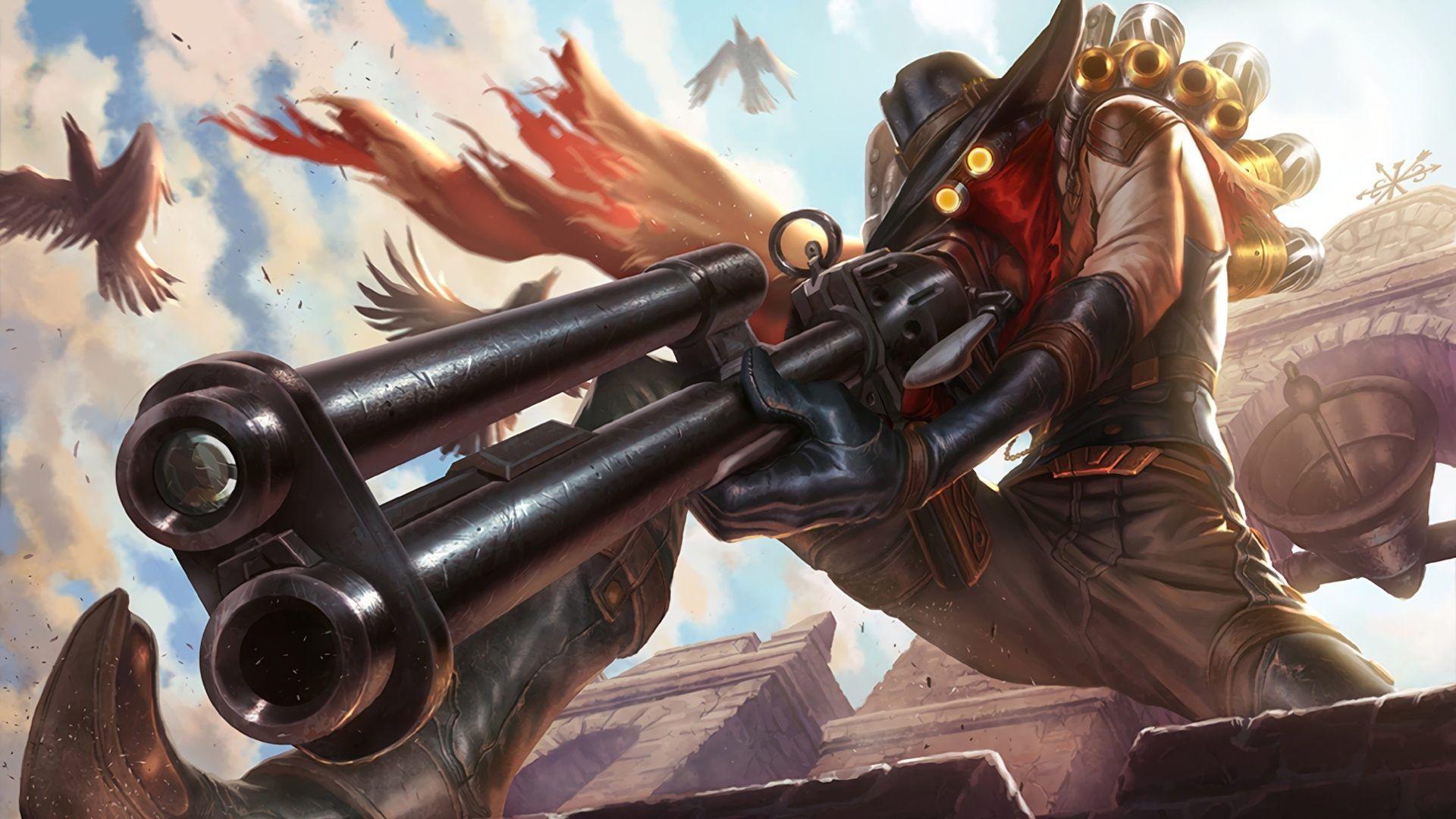 1920x1080 Jhin League Of Legends Wallpaper HD Download For Computer. League of legends jhin, League of legends, High noon