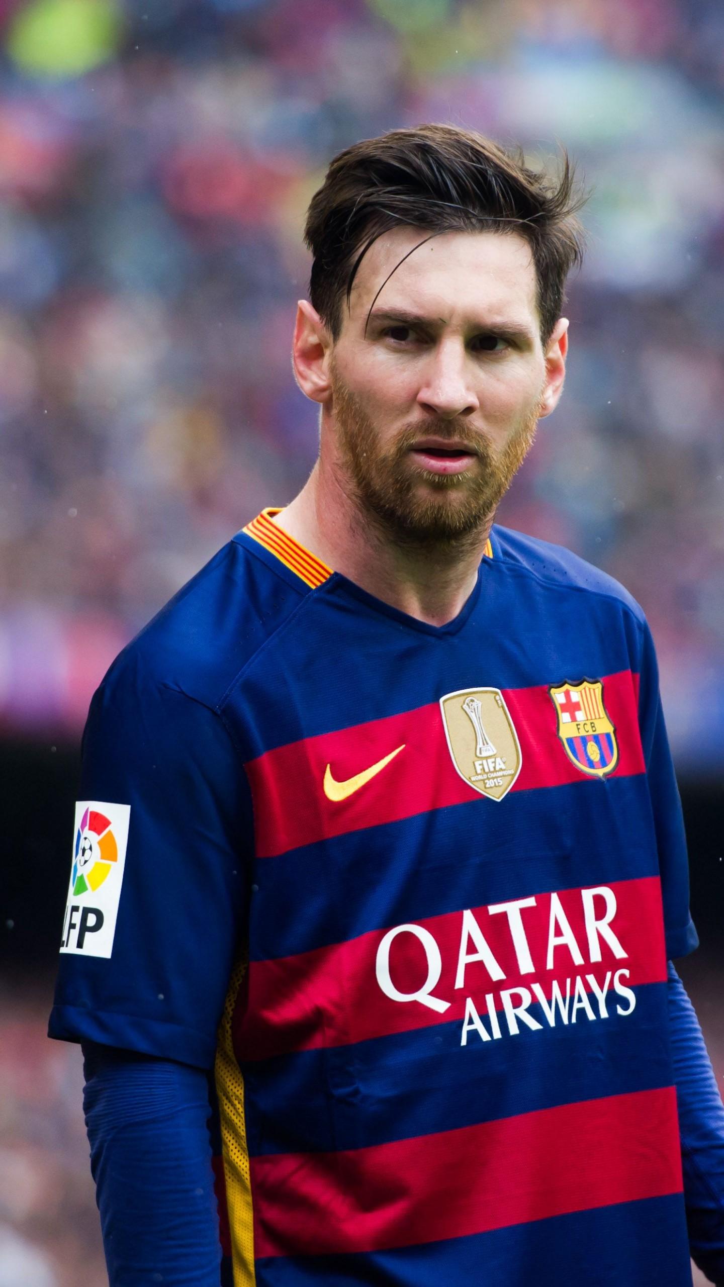 1440x2560 Wallpaper Lionel Messi, Barcelona, FCB, soccer, 4K, Sport