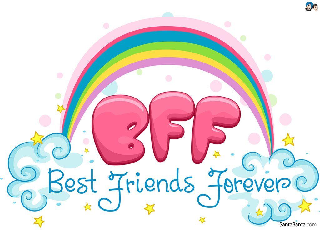 1024x768 BFF Day Wallpaper